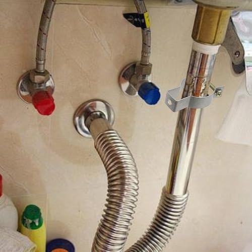 Miniatura 5 de MY MIRONEY Colgador de conducto EMT, abrazadera de tubería de acero inoxidable, accesorios de tubería de conducto rígido, montaje de conducto para