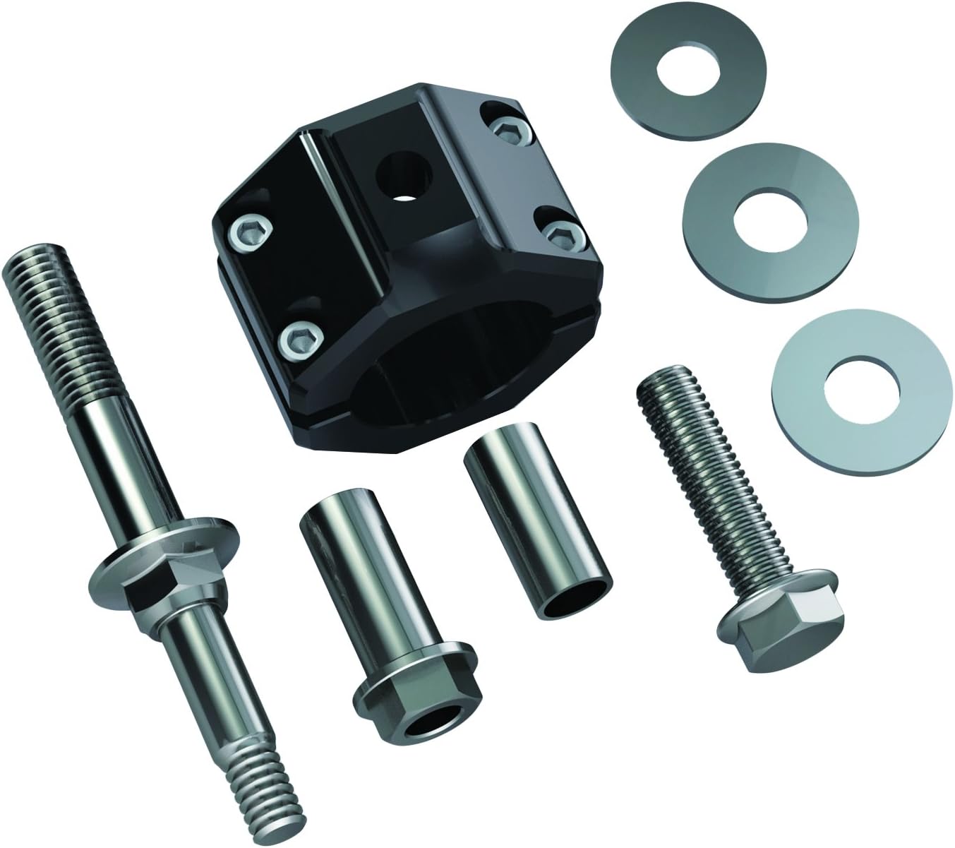 TeraFlex 1123160 Steering Stabilizer Relocation Bracket Kit (JK (for HD