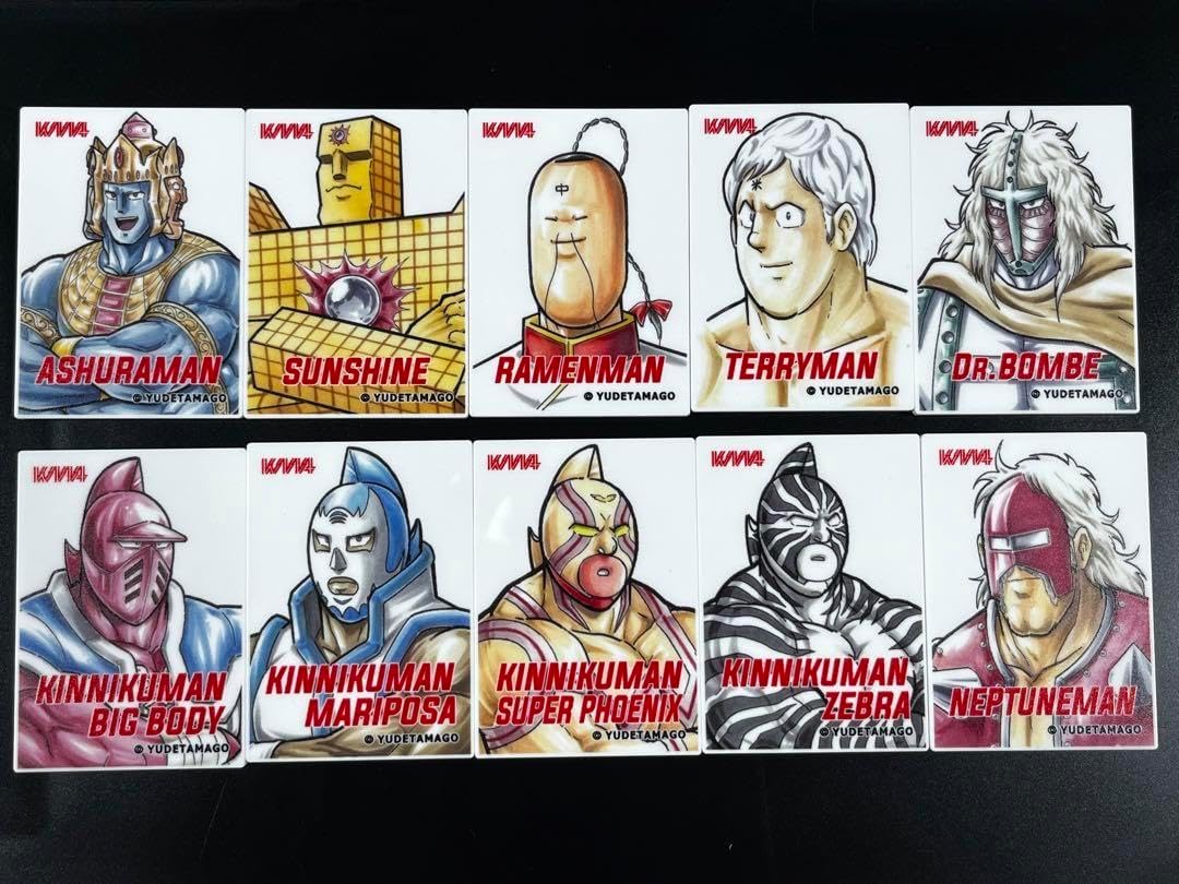 キン肉マン アクリル タイルマグネット 10個セット キン肉マン公式