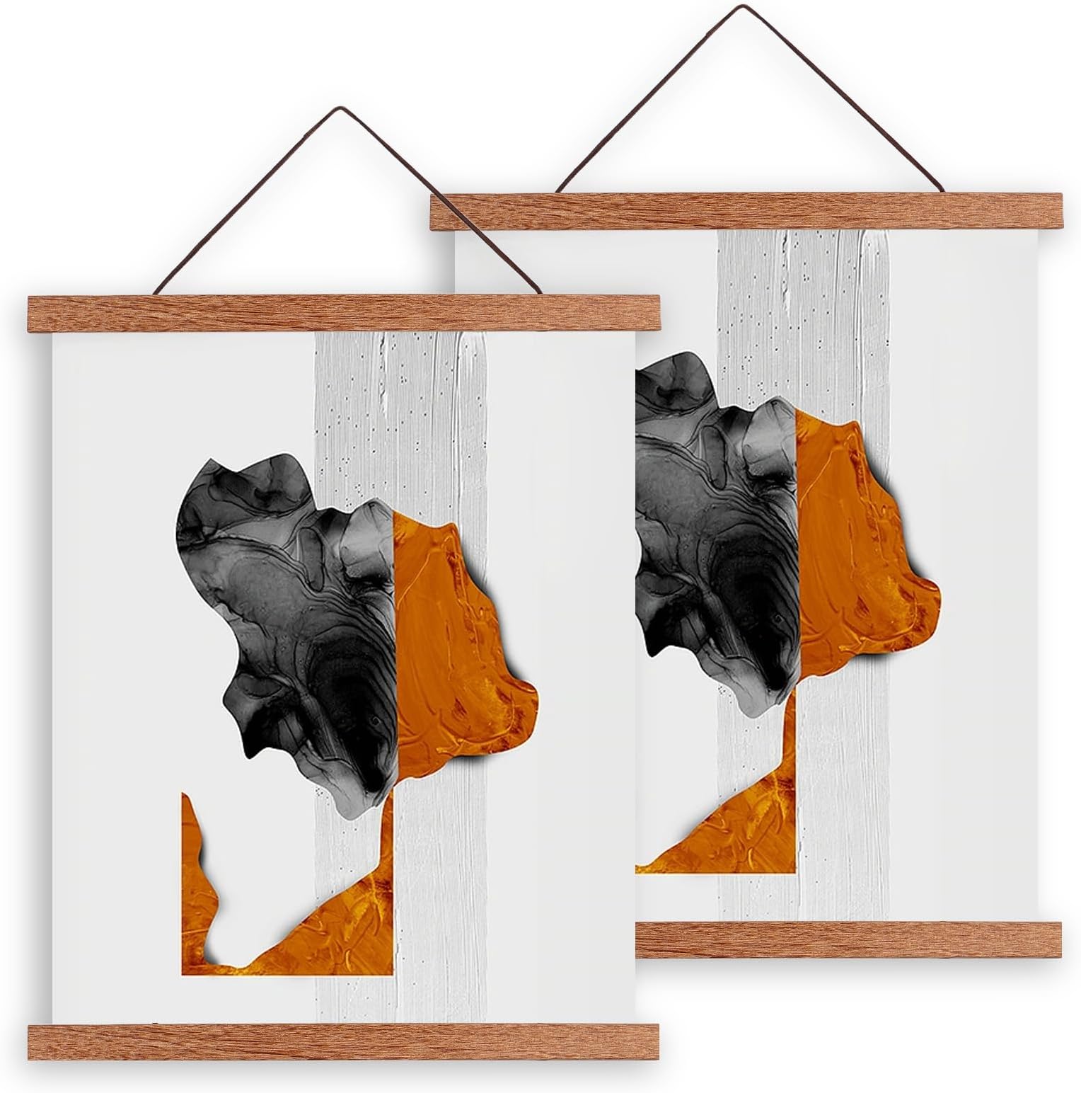 Cadre 50x70 Cadre Photo Grupo Erik 50x70cm - Bois MDF Noir Pour Affiches Et Posters Cadre Tableau Orientation Variable