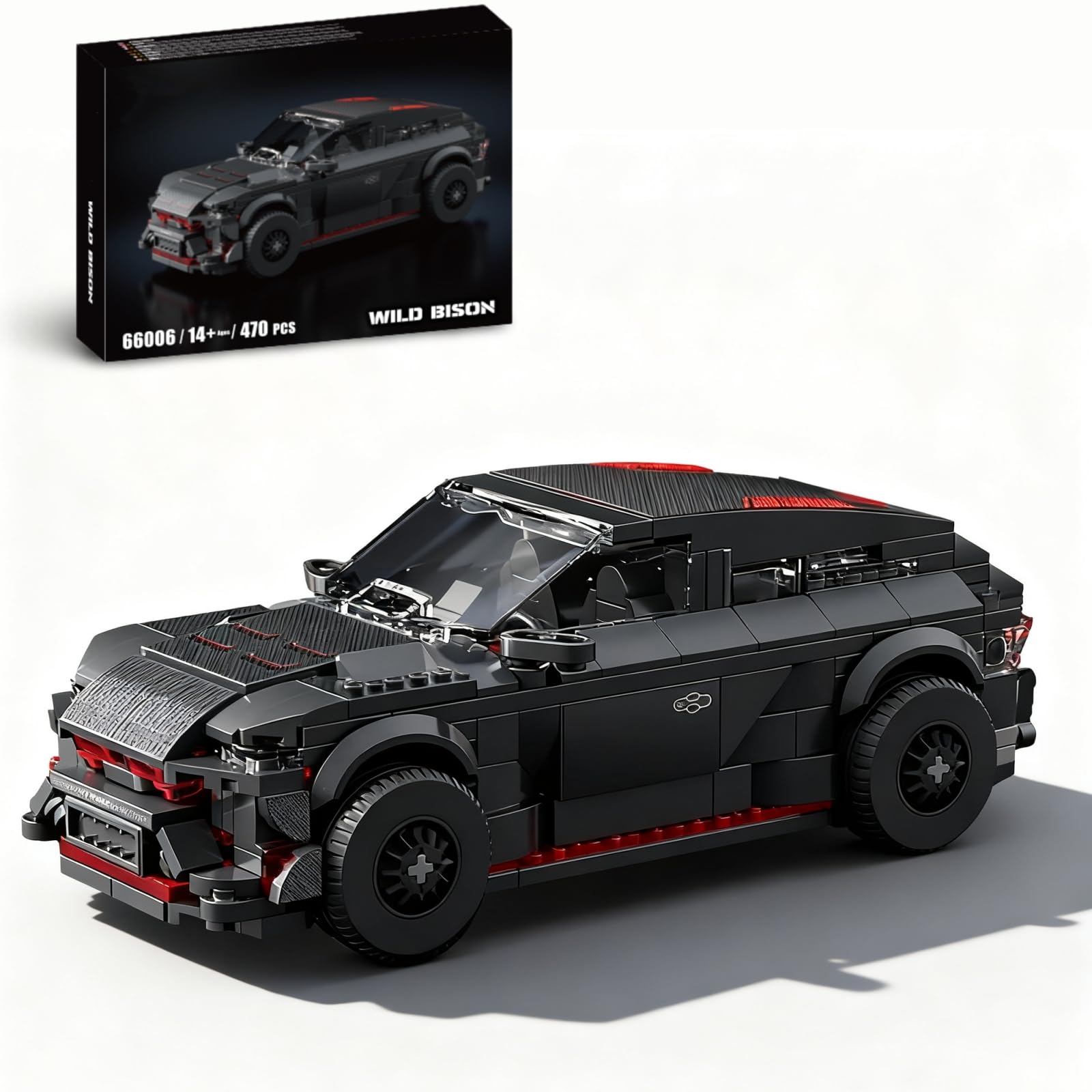 Sports Car Building Set for Lambo Urus, Speed Champions Racing Car Building Kit, Off-Road Vehicle Play & Display Home Decor, Toys Gift for Adults and Lambo Enthusiasts, 470 PCS