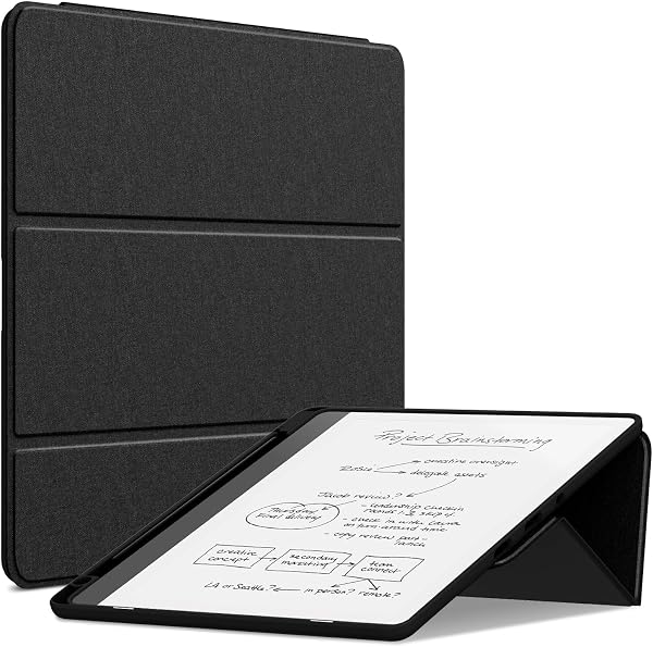Sanyetral Trifold Protective Case with Auto Sleep Wake, Incompatible with TCL…