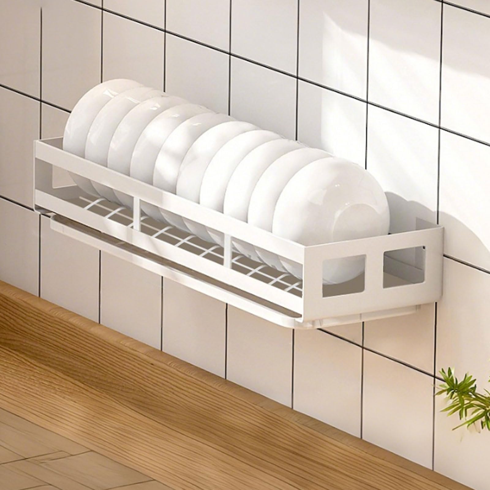 Egoutoire Vaisselle Cuisine,Séchoir à Vaisselle Rangement,Egouttoir de Grande Capacité pour Comptoir de Cuisine,Gagnez de l'espace,pour Assiettes,Bol,Tasses et la vaisselles