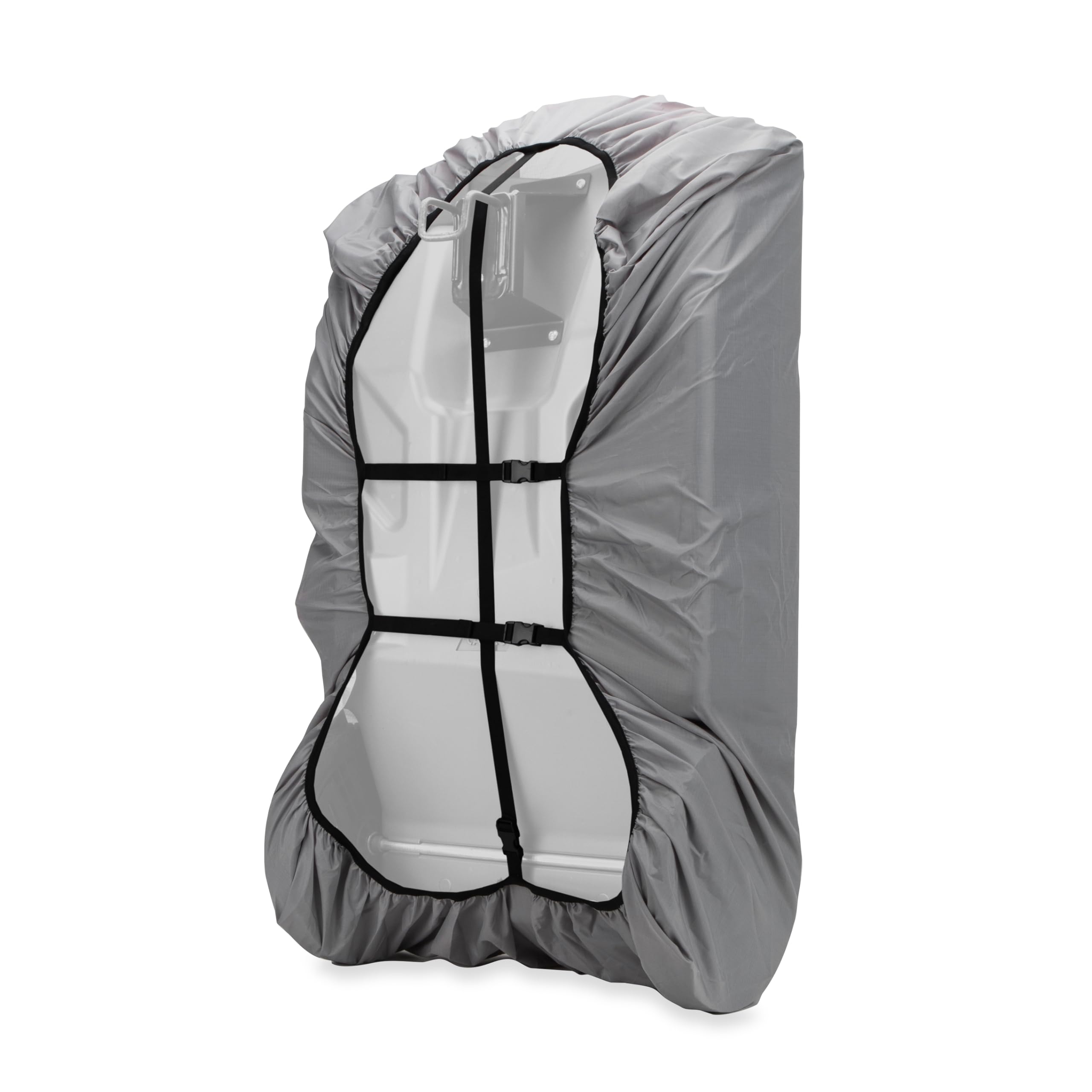 Camco Rhino RV Tote Tank Cover - Fits Tote Tanks Up to 45" (L) x 25" (W) x 14" (H) - Compatible w/28 & 36-Gallon Rhino Tote Tanks (39004 & 39006) - Gray, Nylon (39019)