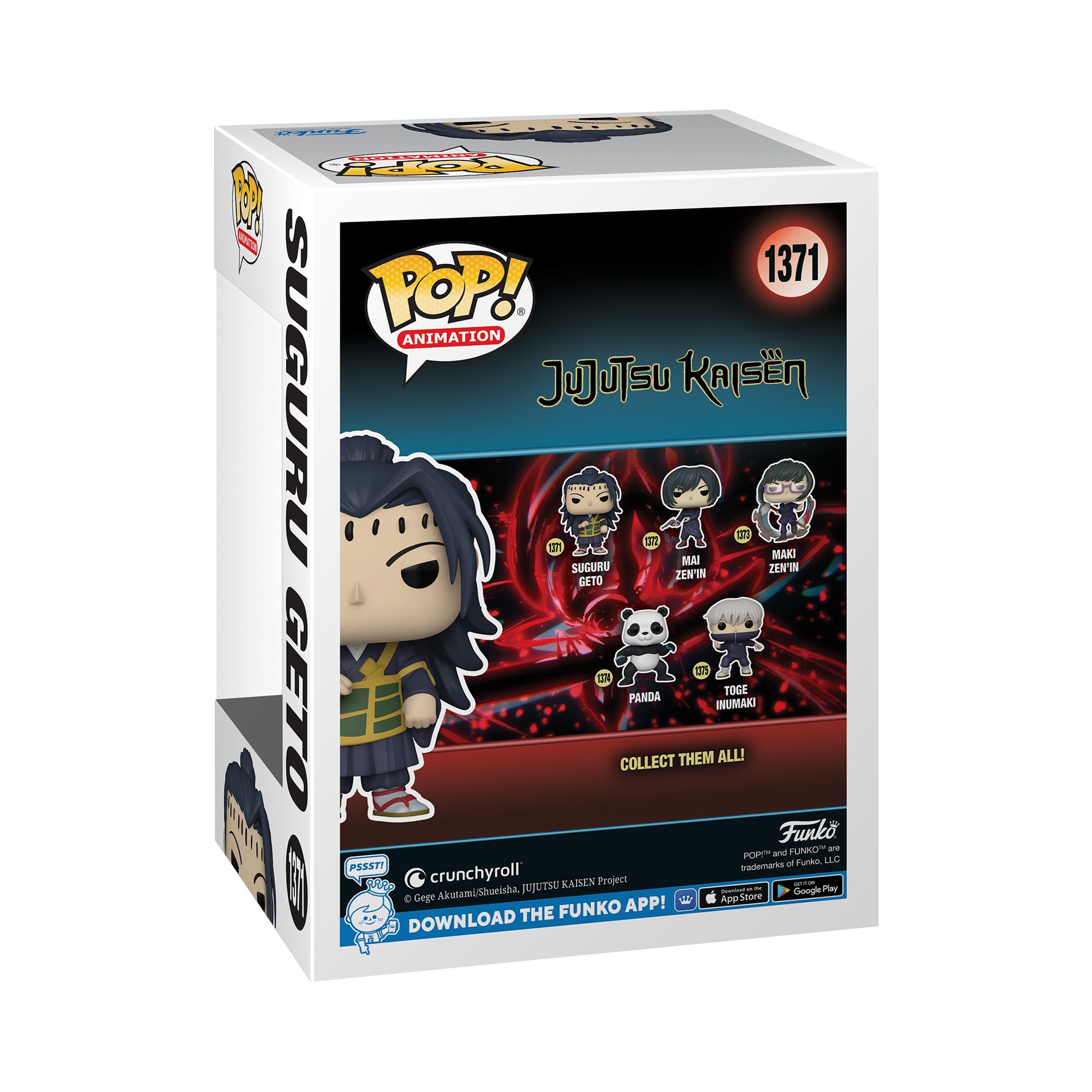 Funko POP! Animation: JJK, Geto, Jujutsu Kaisen, Collectable Vinyl Figure, Gift Idea, Official Merchandise - Image 3
