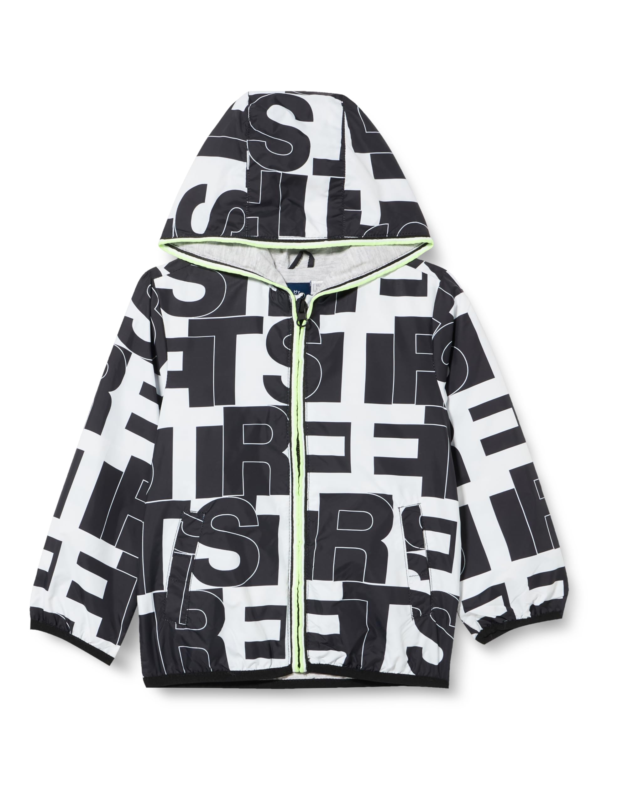 Chicco, Giubbotto Neonato Antivento, Giubbino con Cappuccio, Tasche con Bottoncini e Comoda Apertura Frontale a Zip, Lavabile in Lavatrice, Abbigliamento Neonato 0-24 Mesi, Designed in Italy