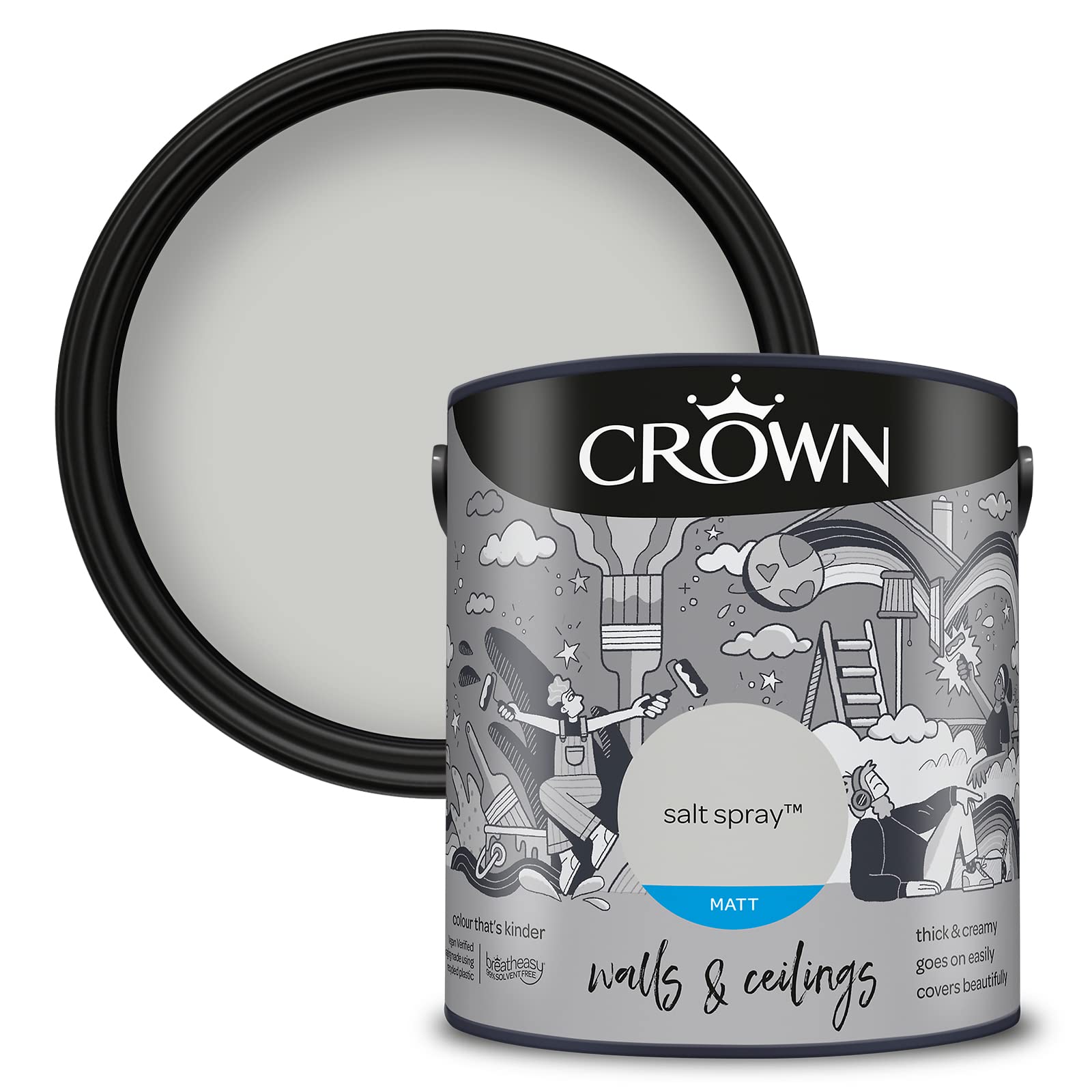 Crown Matt Emulsion Salt Spray 2.5L