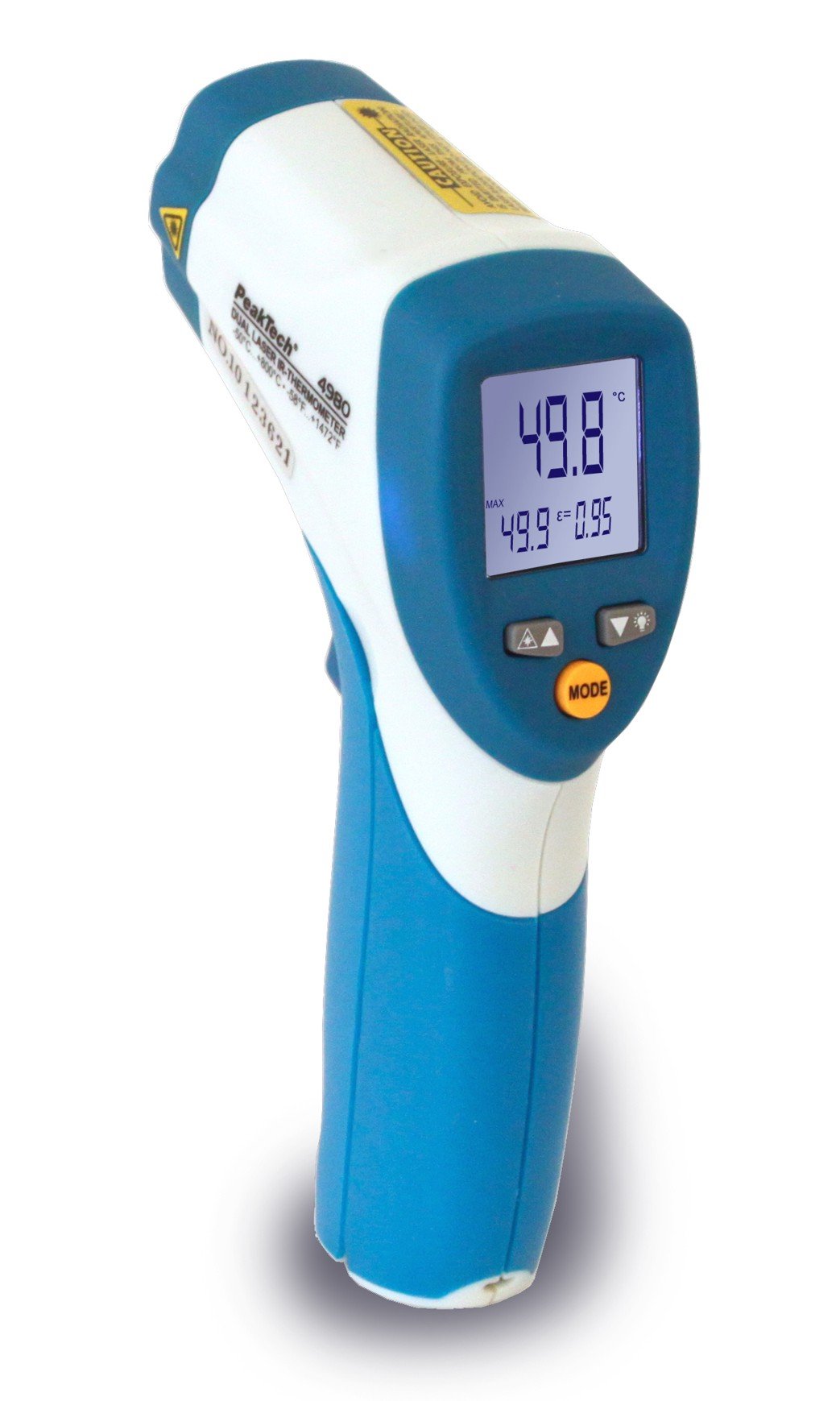 PeakTech P 4980 Dual Laser Pointer IR Thermometer
