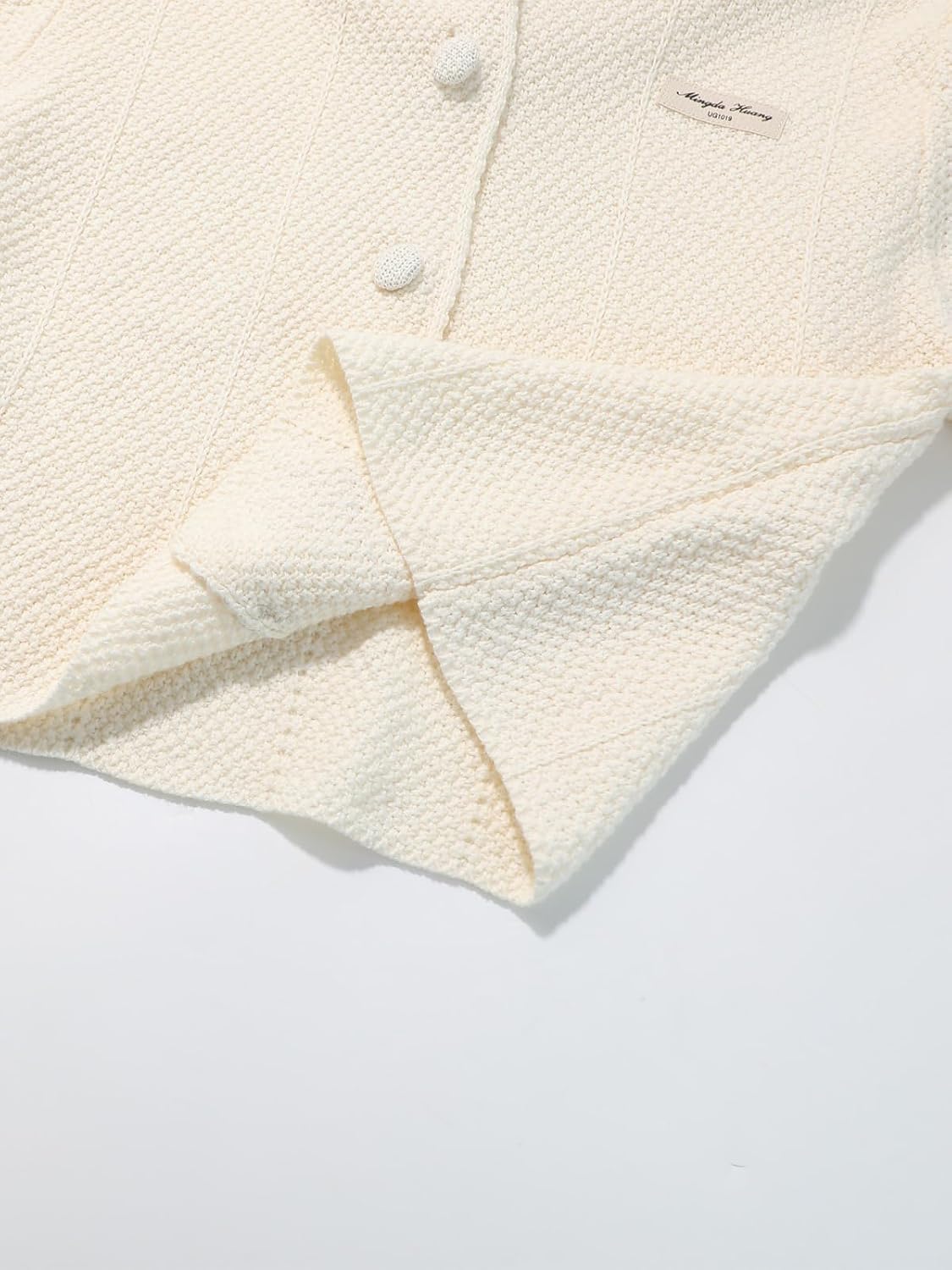 2026 Premium Girls Cable Knit Zip Up Cardigan with Hood, Letter Patched Long Sleeve Sweatshirt - Image 7