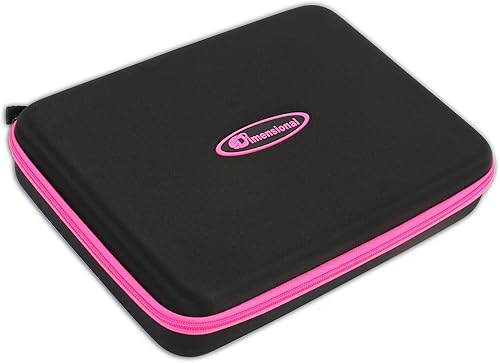 Miniatura 4 de eD Elite - Funda de almacenamiento para tus gafas 3D activas con 4 paños de limpieza de microfibra para gafas 3D con brazos plegables de