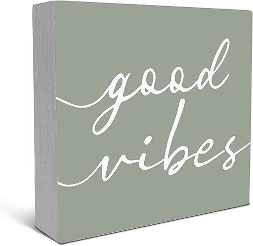 Miniatura 9 de SRADMO Caja De Madera Con Hojas De Eucalipto Botánico Signo De Mesa Decorativo, Signo De Caja De Bloque De Madera De Hojas De Eucalipto Rústico Para