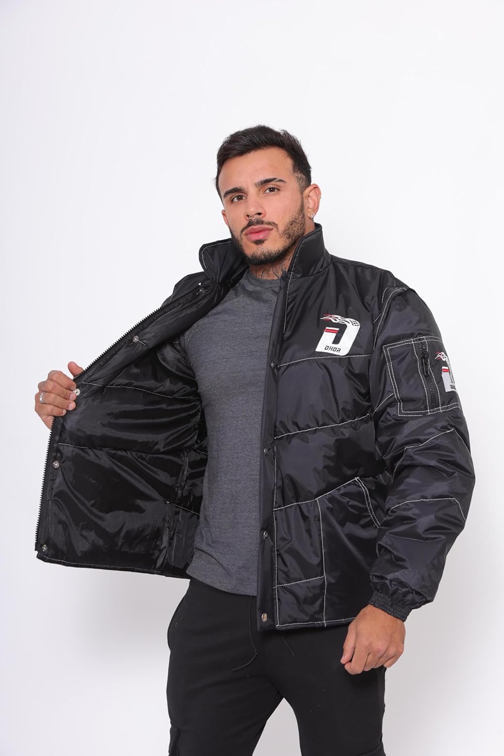 Jaqueta para motociclista masculino motoboy manga removível G em promoção! Veja a oferta e mais achadinhos de Jaquetas & Casacos 6 Hoje é o melhor dia para comprar Jaqueta para motociclista masculino motoboy manga removível G com aquele preço maroto! Promoção! Aproveite a oferta! 6