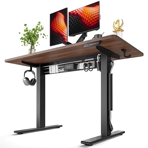FEZIBO Electric Standing Desk L-Shaped Crossbar product photo (Standing Desks) — ScooterReviewPro review