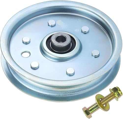 GELASKA La polea tensora plana 756-3005 reemplaza a la polea Cub Cadet 756-3005, Polea tensora Cub Cadet 756-1229, Cub Cadet 01004081, 02005077,