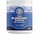 Vimergy Wild Blueberry Powder, 62 Servings – Powder Made from Whole Blueberries– Vegan Supplement – Formulated Without Added Sugar or fillers – Non-GMO & Gluten-Free (250g)
