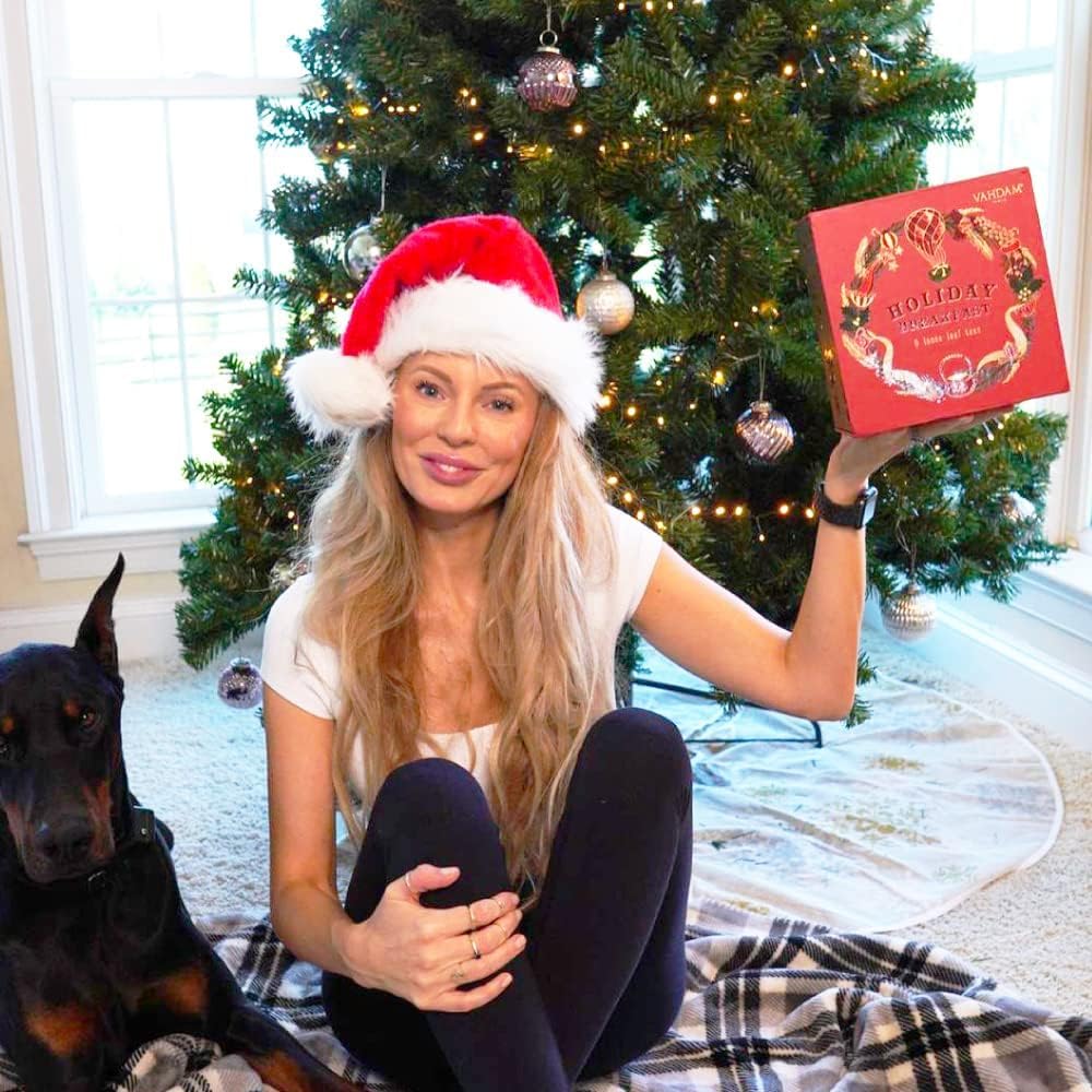 VAHDAM, Holiday Breakfast - Christmas Tea Gift Sets (90+ Cups) 9 Loose Leaf Tea - Luxury Gift Box | ChristmasTea Gifts 2025 Ideas | Christmas Gifts For Women, Men & Adults I Holiday Tea Gift Box - 3