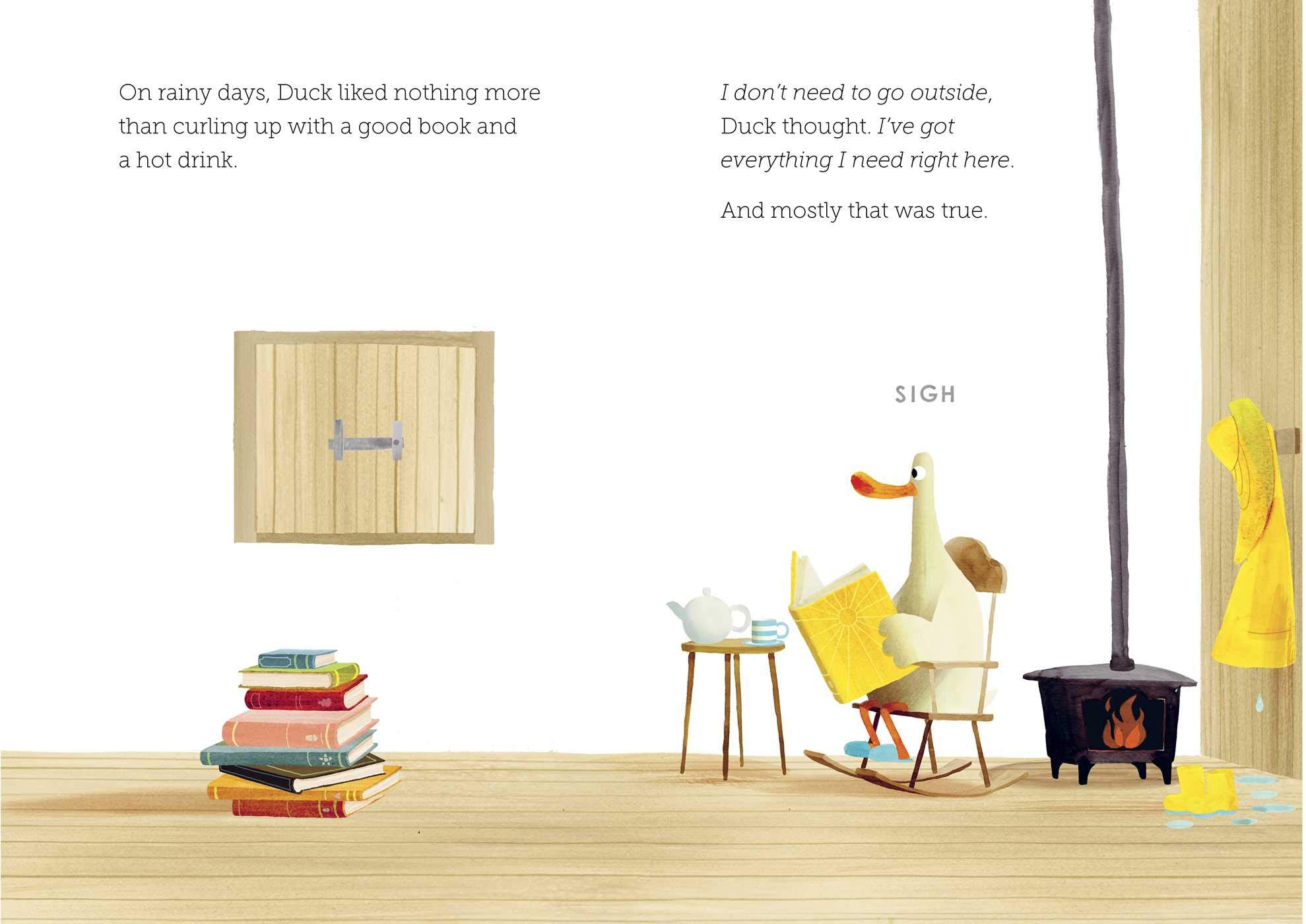 The duck who didn't like water: a perfect Easter gift!