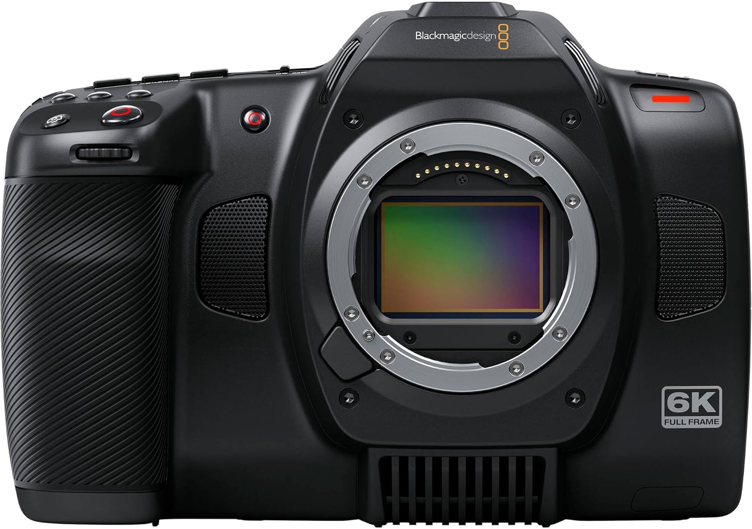 Blackmagic Design Cinema Camera 6K (Full Frame Sensor, L Mount) Power Bundle (CINECAM60KLFL) – Includes Two (2) Additional NP-F570 Batteries, Dual Battery Charger, and SolidSignal Microfiber Cloth