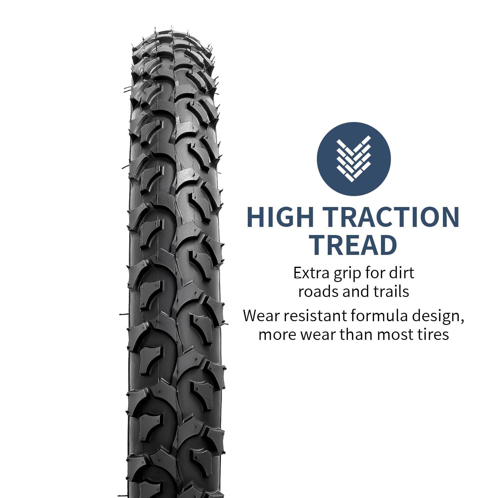 YUNSCM Lot De 2 Pneus De Vélo De 40,6 Cm - 16 X 2,125/57-305 60TPI