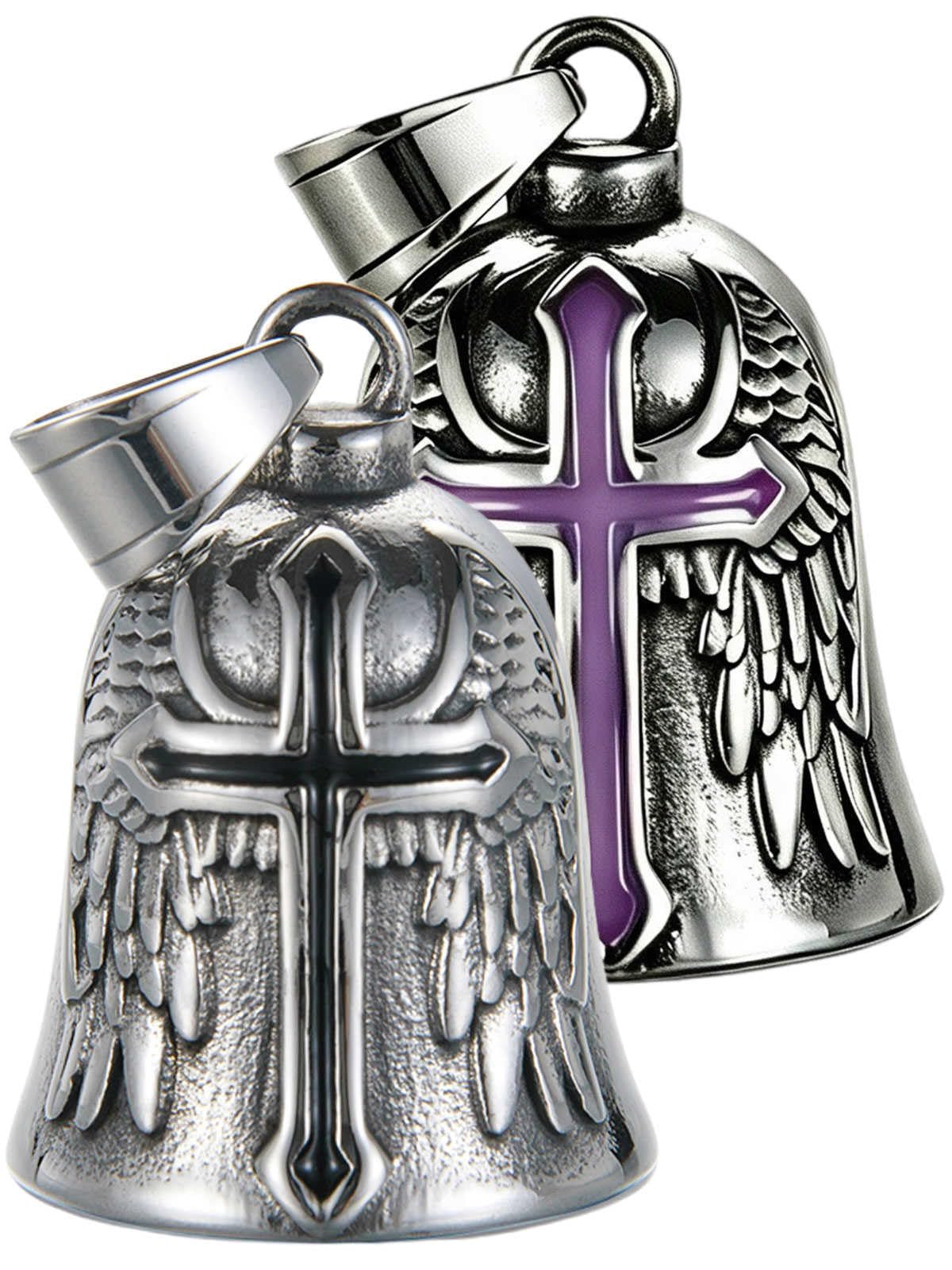 Motorcycle Bell Guardian Angel Gremlin Lucky Charm Gift For Riders