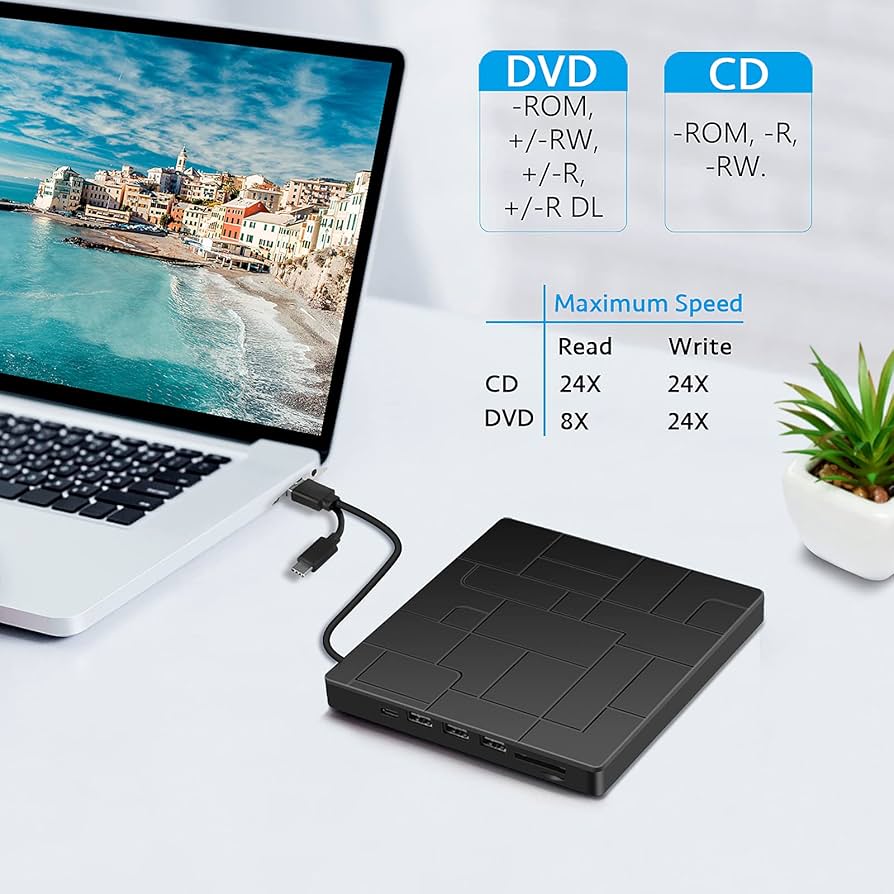 DVDドライブとカードリーダーセット Amazon.co.jp: 外付けDVDドライブ USB 3.0 Type-C DVDプレーヤー