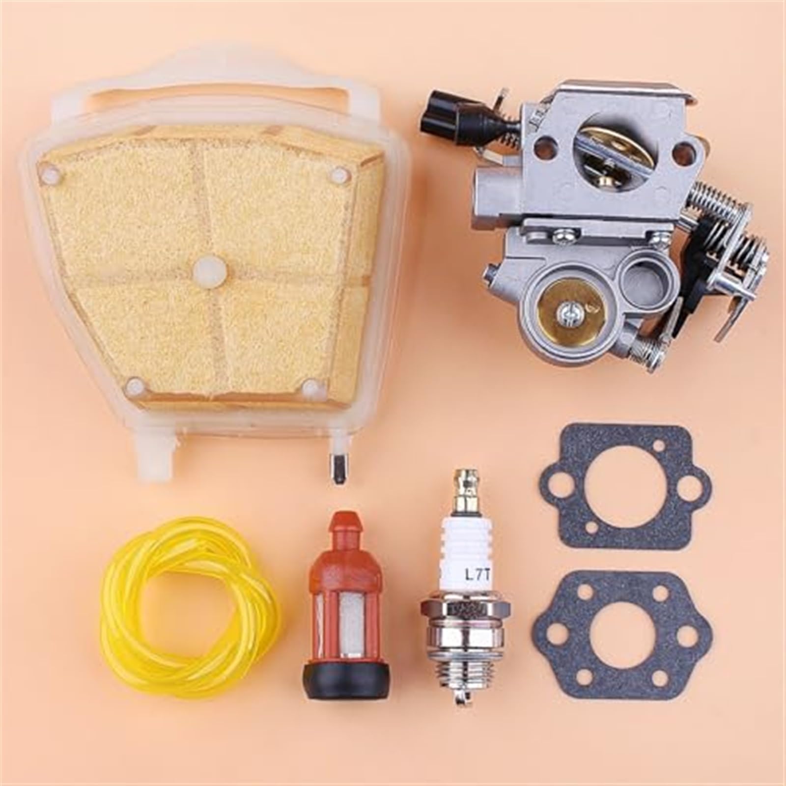 Kit de afinación de carburador, for STIHL, MS311 MS391 MS362, Filtro de Combustible y Aire for Motosierra, Piezas de Repuesto for Motosierra Gasolina Kit de carburador