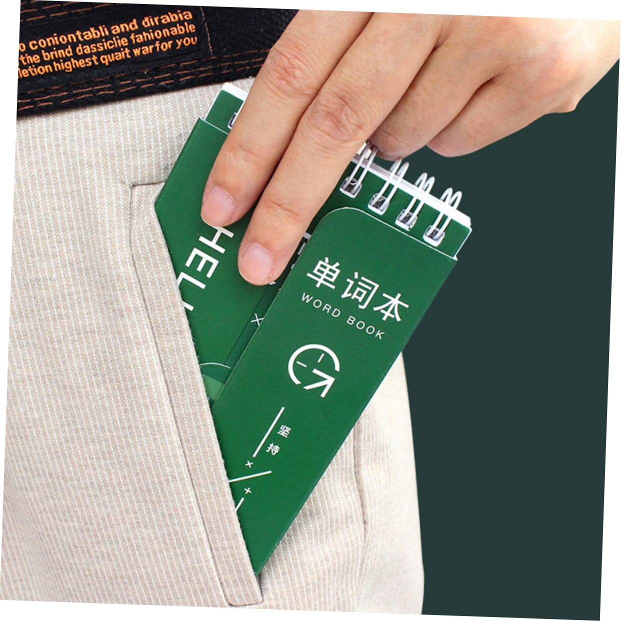 Amazon.co.jp: UTHCLO 語彙メモ帳セット 紙製 ポータブル書き込みメモ