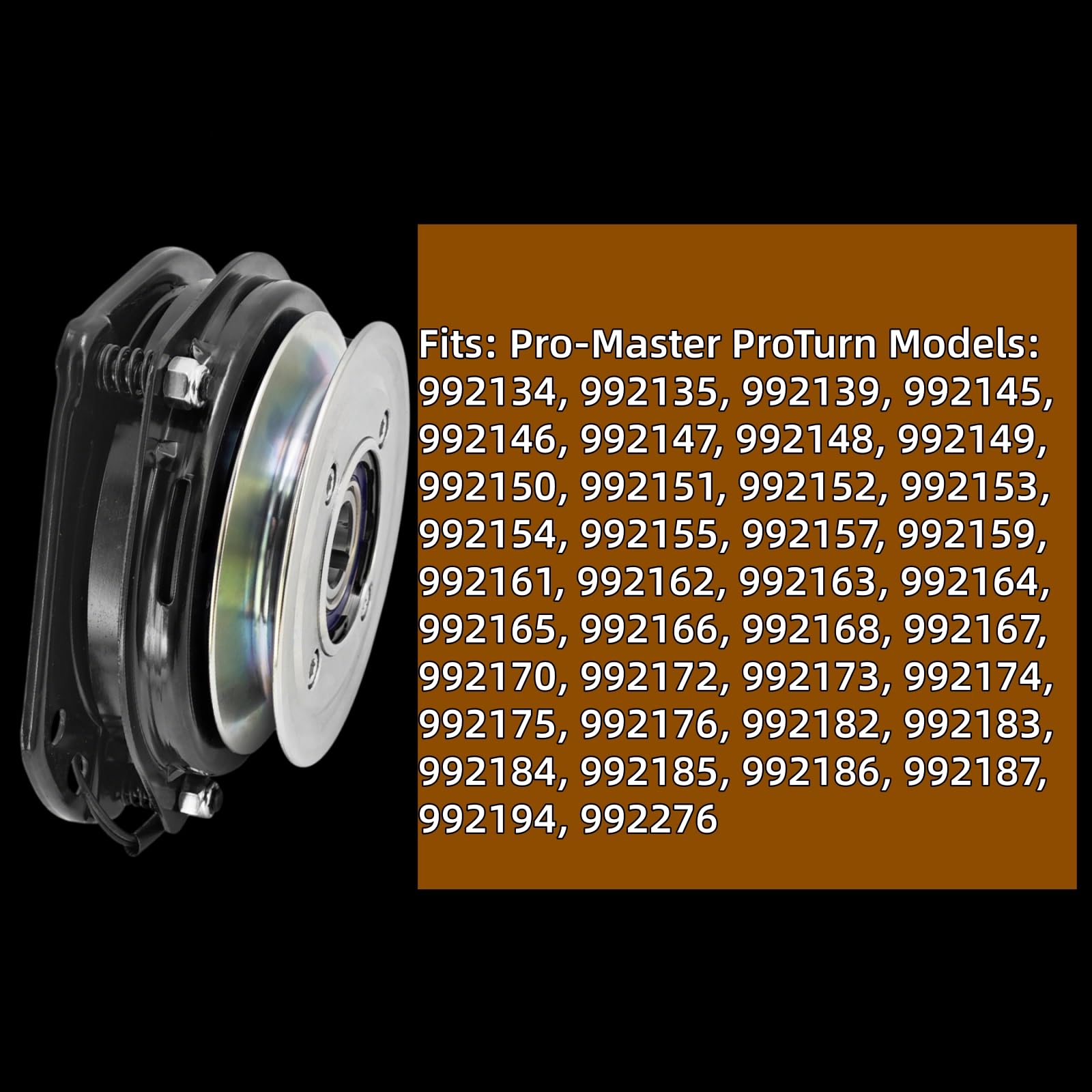 00447100 - Frizione elettrica per tosaerba serie XDZ Pro-Master PM 144 148 152 160 252 260 266 272 320 3084 Pro-Turn 252 260 266 272 452 460 460 460 4 66 47 Ricambio per Ogura GT3.5-VP01R 15776