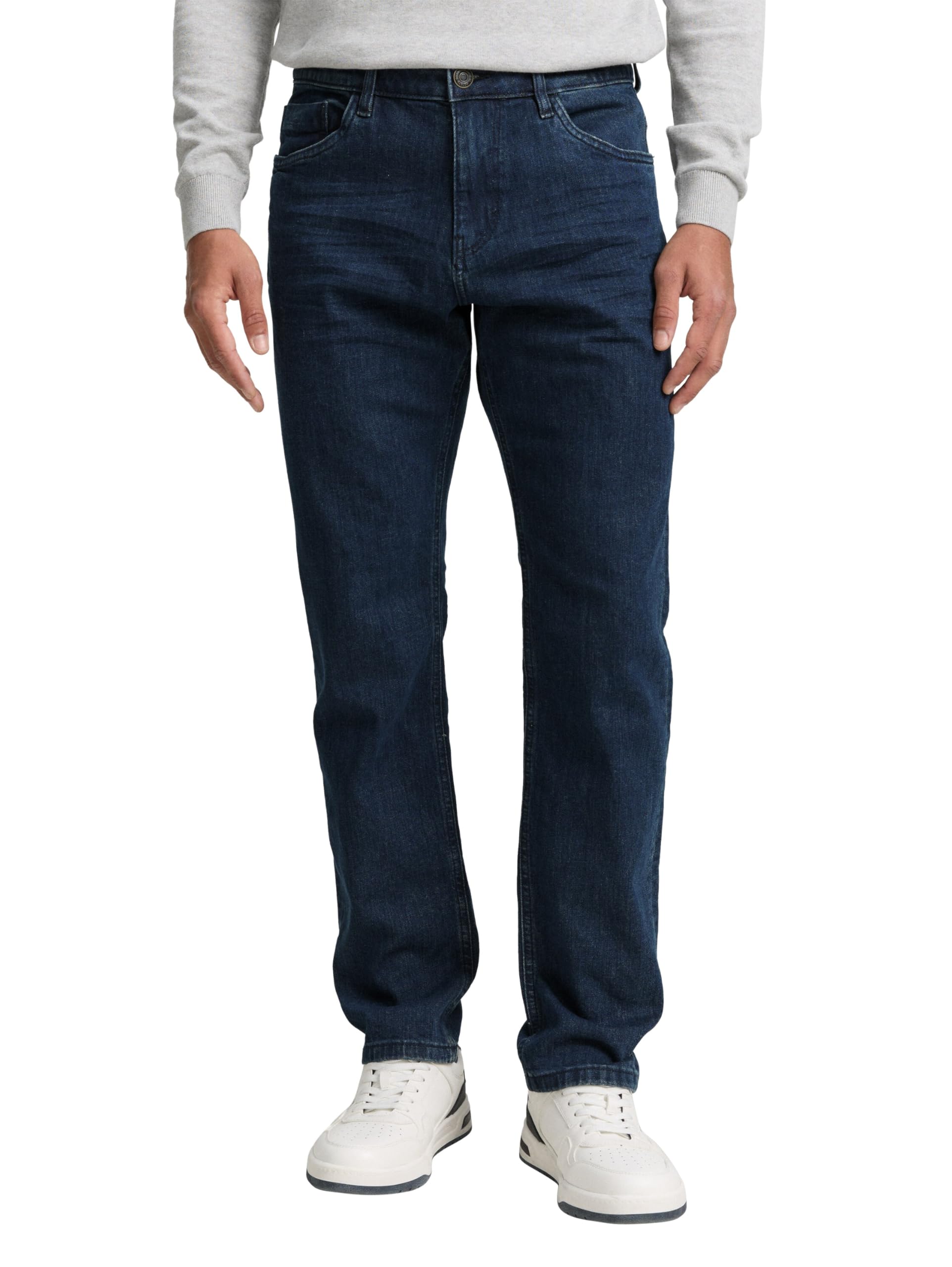 TOM TAILOR Herren Marvin Straight Jeans mit Stretch