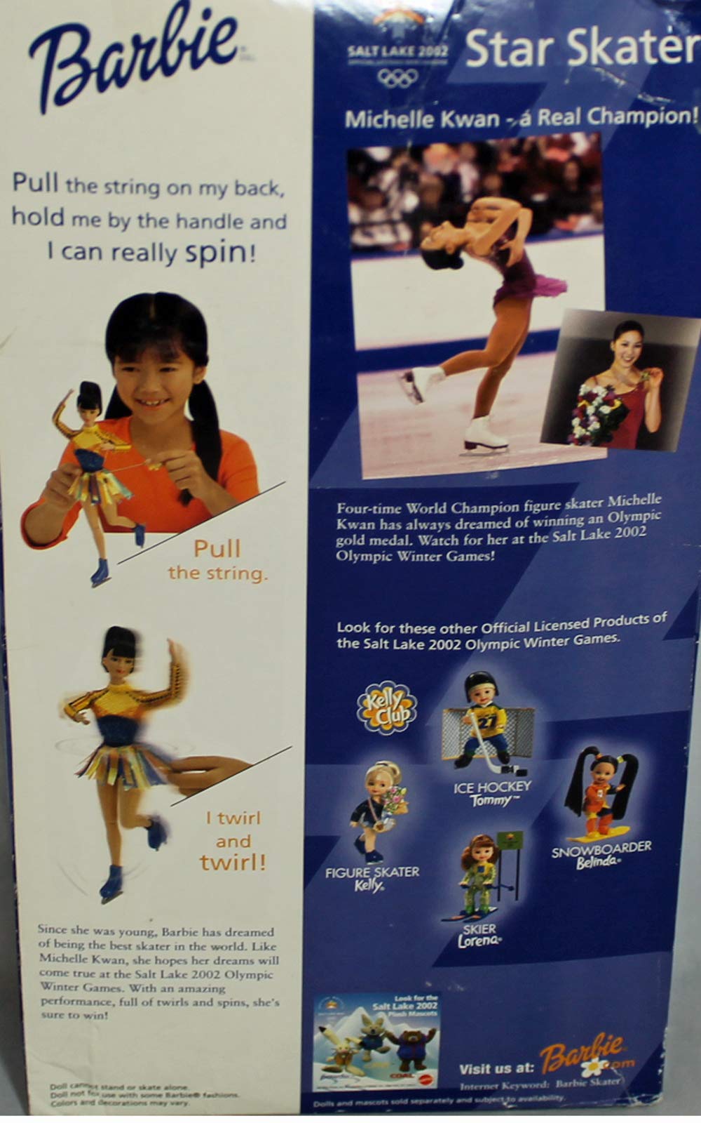 Barbie Michelle Kwan Star Skater