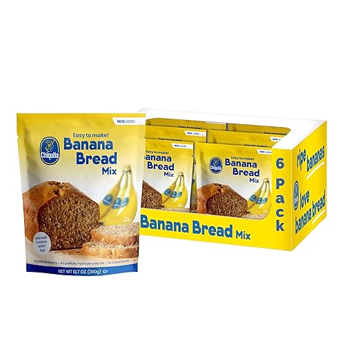 Concord Foods Petite Banana Pan Mix 13.7oz (VALUE, paquete de 6 cajas)