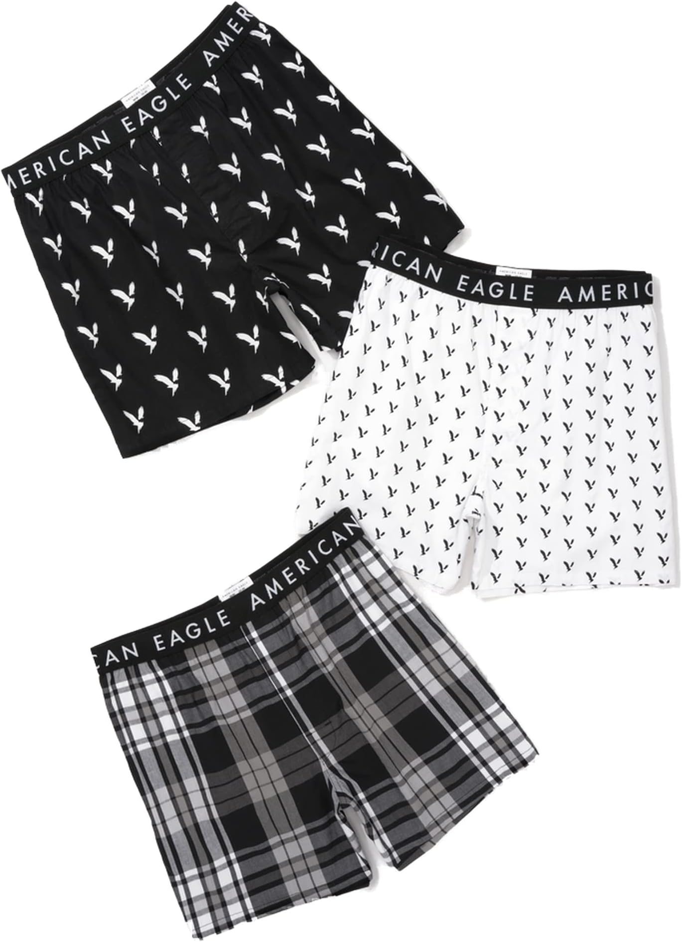 American EagleMen O Stretch Boxer Short 3-Pack