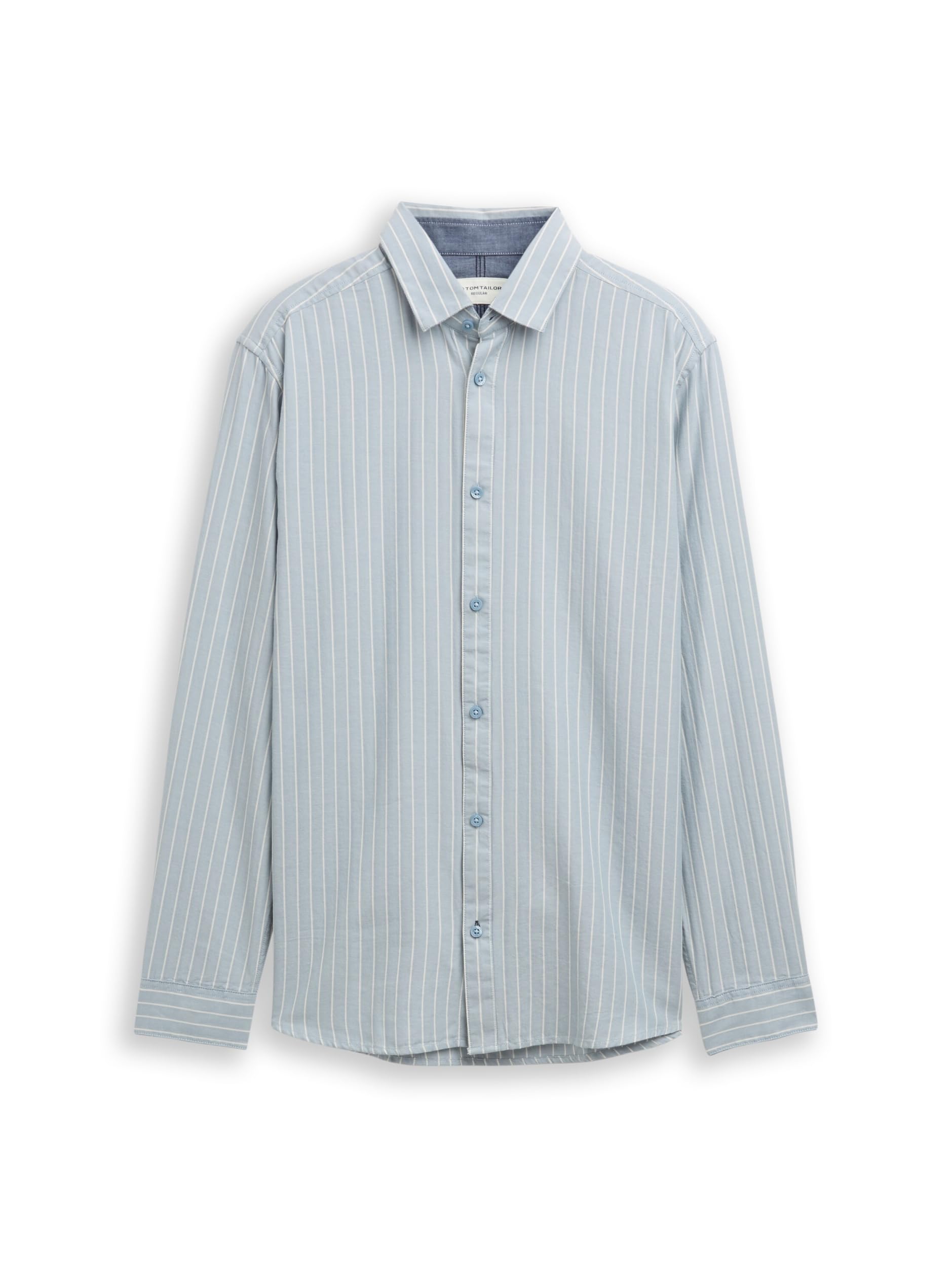 Tom Tailor Herren 1048428 Regular Fit Flanell-Hemd mit Muster (1er Pack)