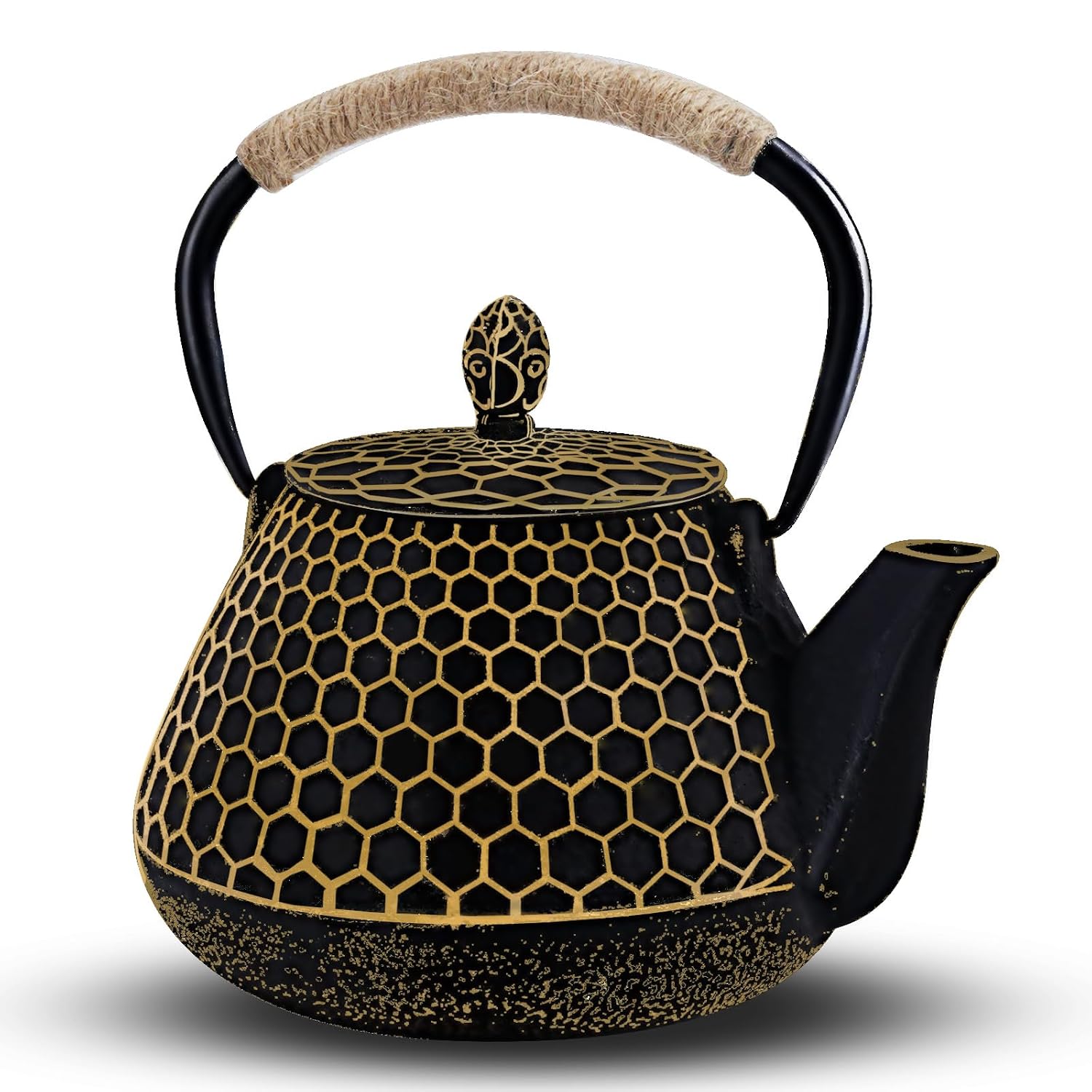 Dachenus Honeycomb Cast Iron Teapot