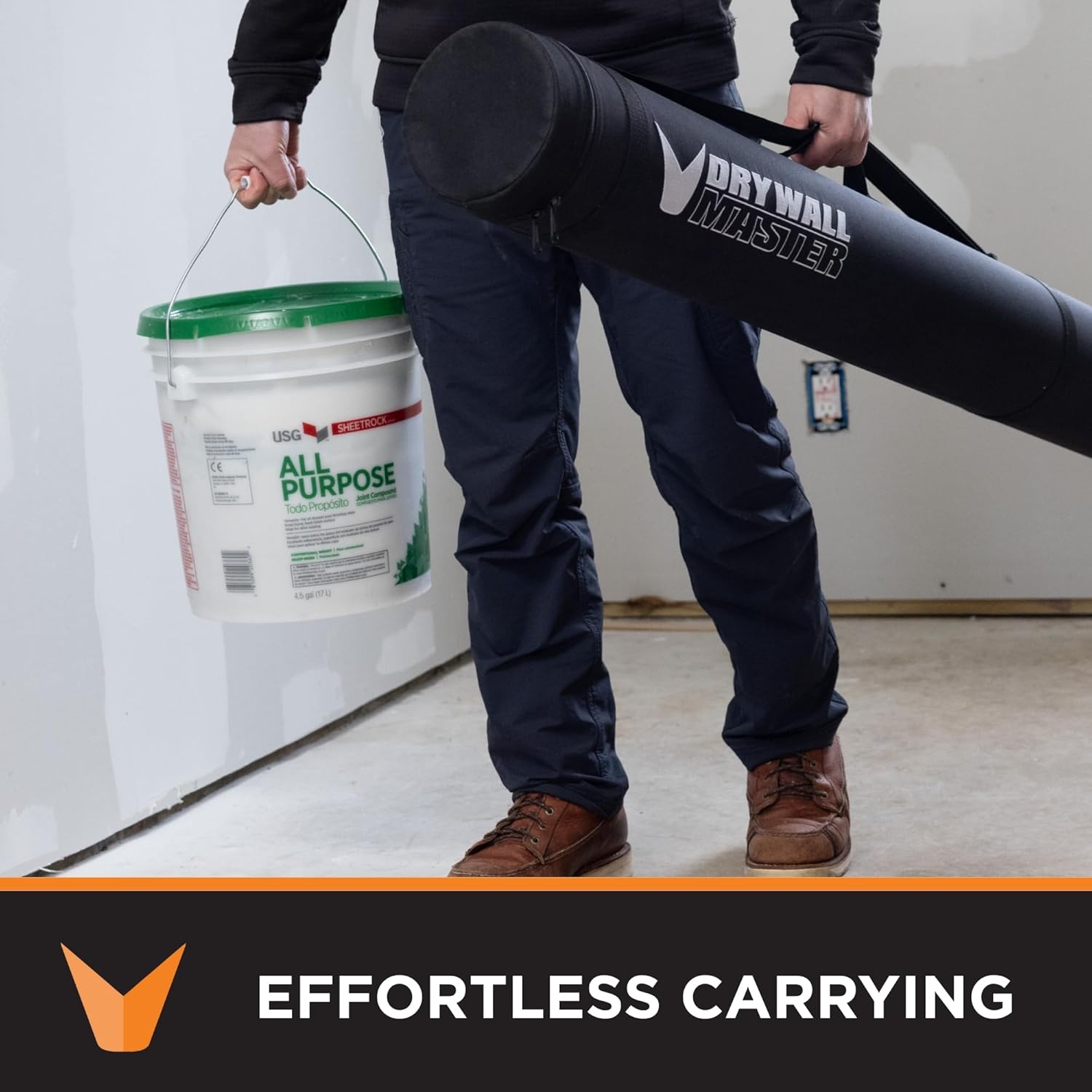 Automatic Taper Storage Case | Drywall Master – Protective Carry Case for Automatic Tapers – Durable Fabric Construction – Chicago Family Owned