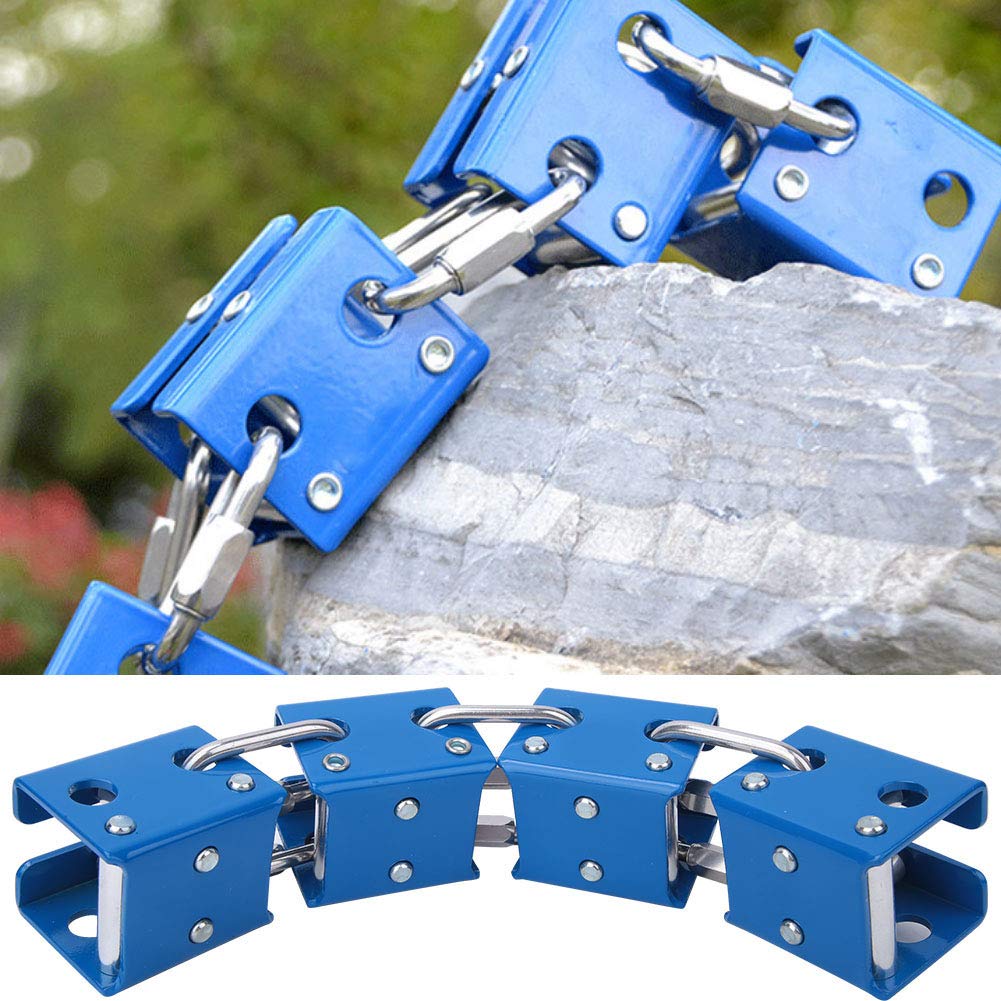 yaogohua Outdoor Durable Metal Anti wear Rock, Wall Climbing Retaining Rope Protection Wheel Frame,for Outdoor