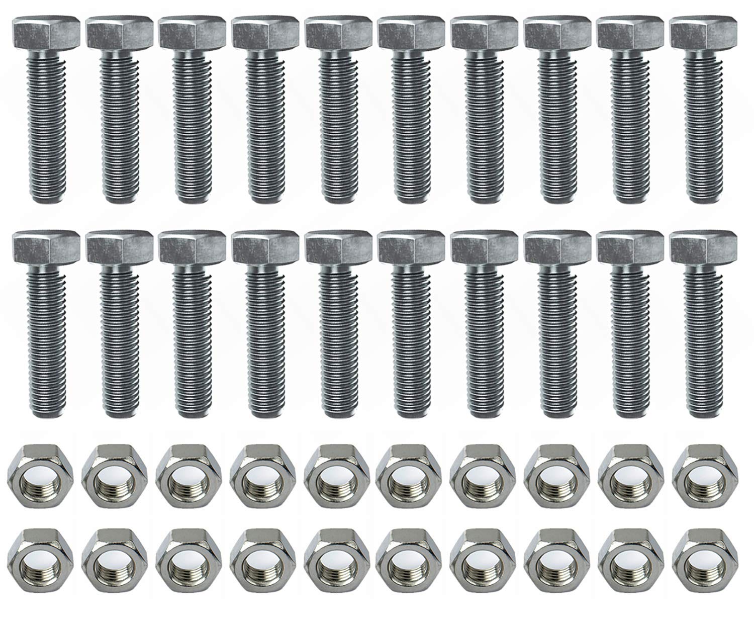 Écrous et boulons pour bride de circulation Midline Valve S1434-5 de taille standard en lot de 5
