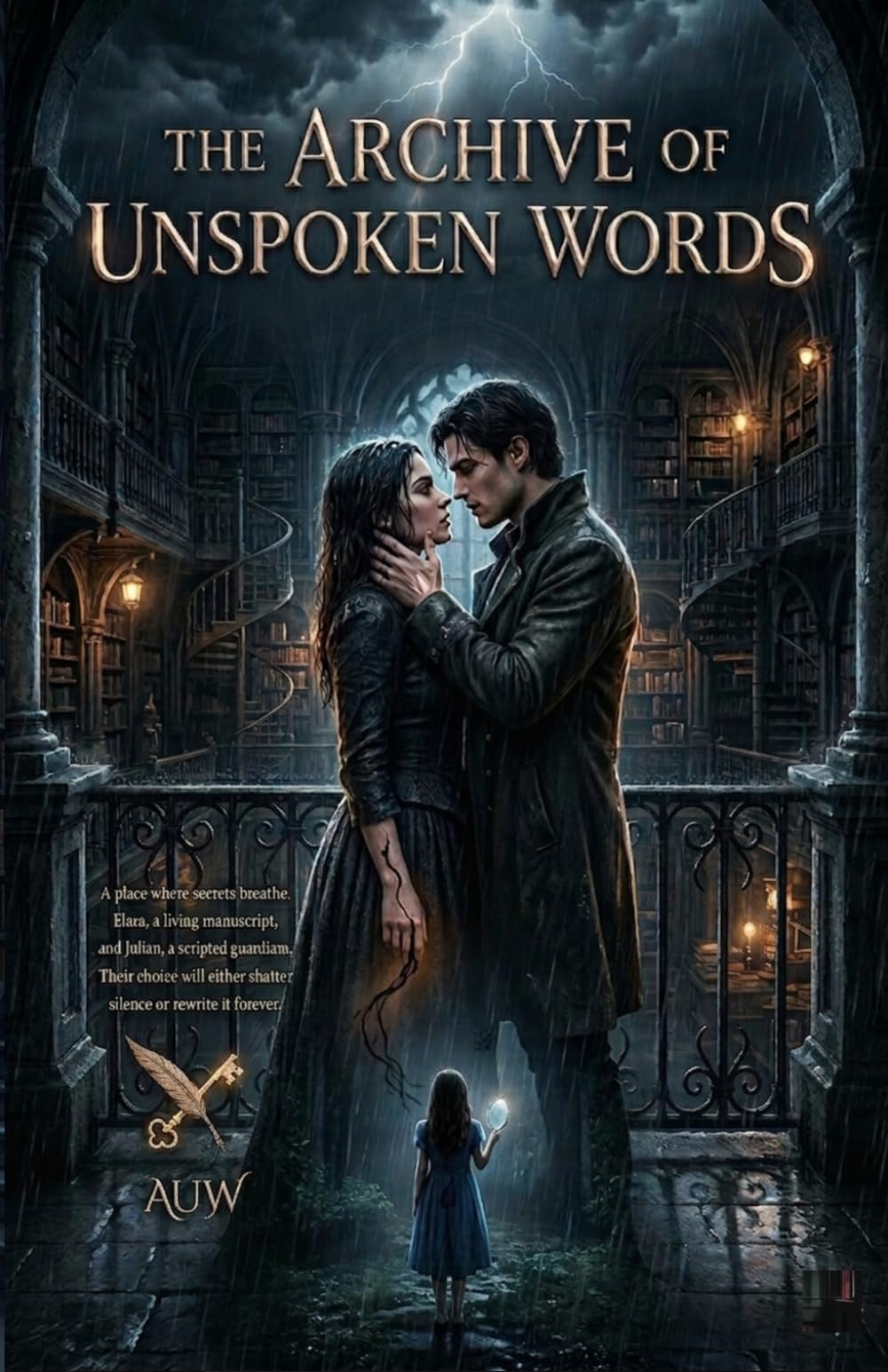 The Archive of Unspoken Words: A Dark Romantassy Novel