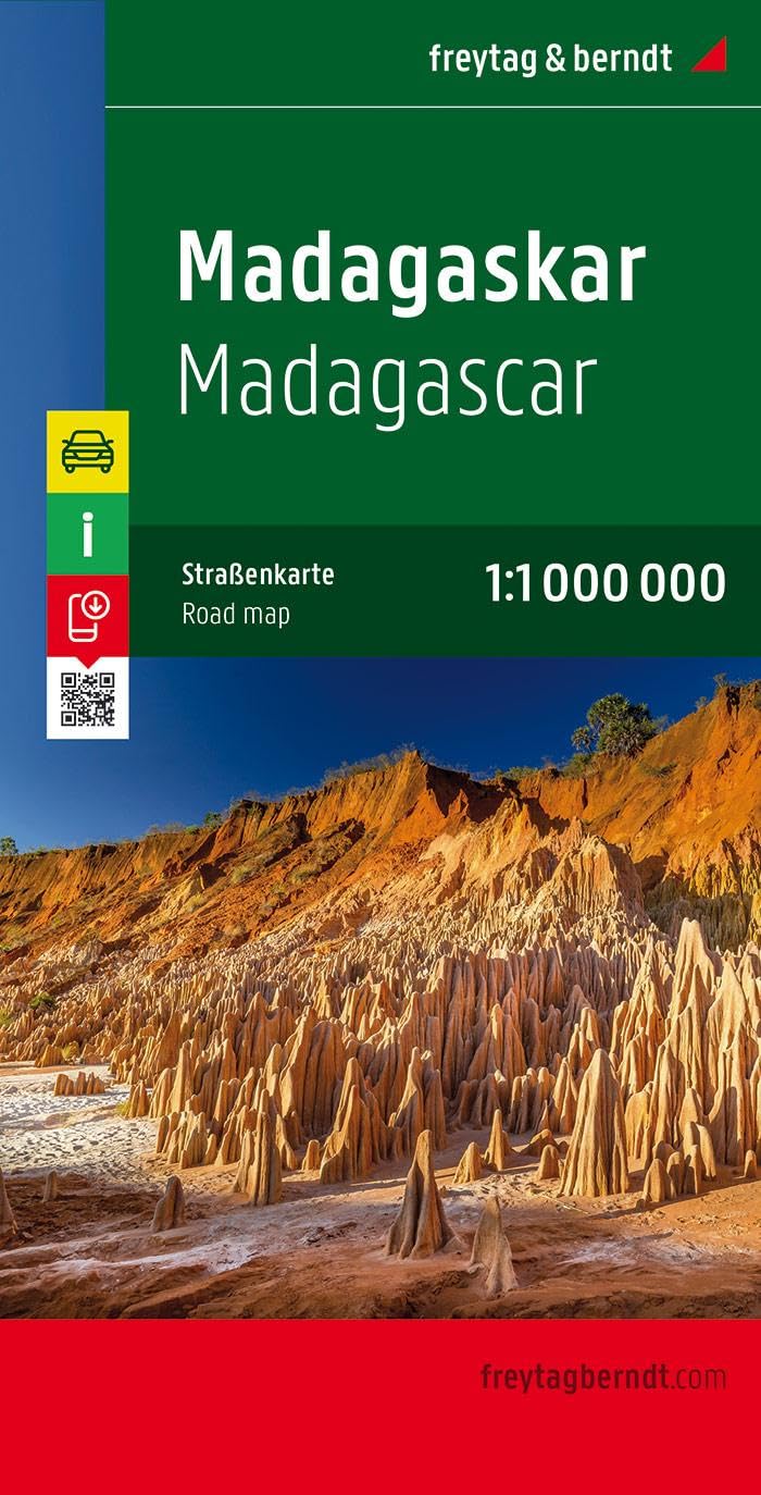 Madagascar f&b (+r) scale: 1/1M: Wegenkaart 1:800 000