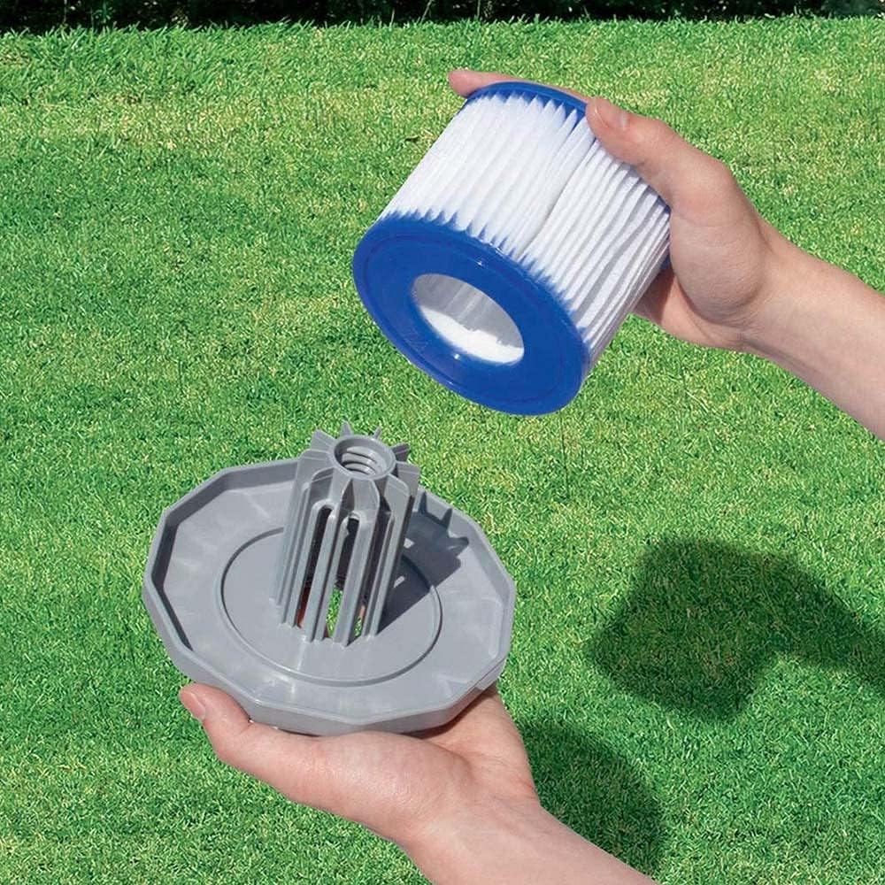 2pcs Swimming Pool Filters for Intex 330 GPH Filter Pump 28601/28602 Filter Cartridge,Type H Replacement for Type H - 29007P