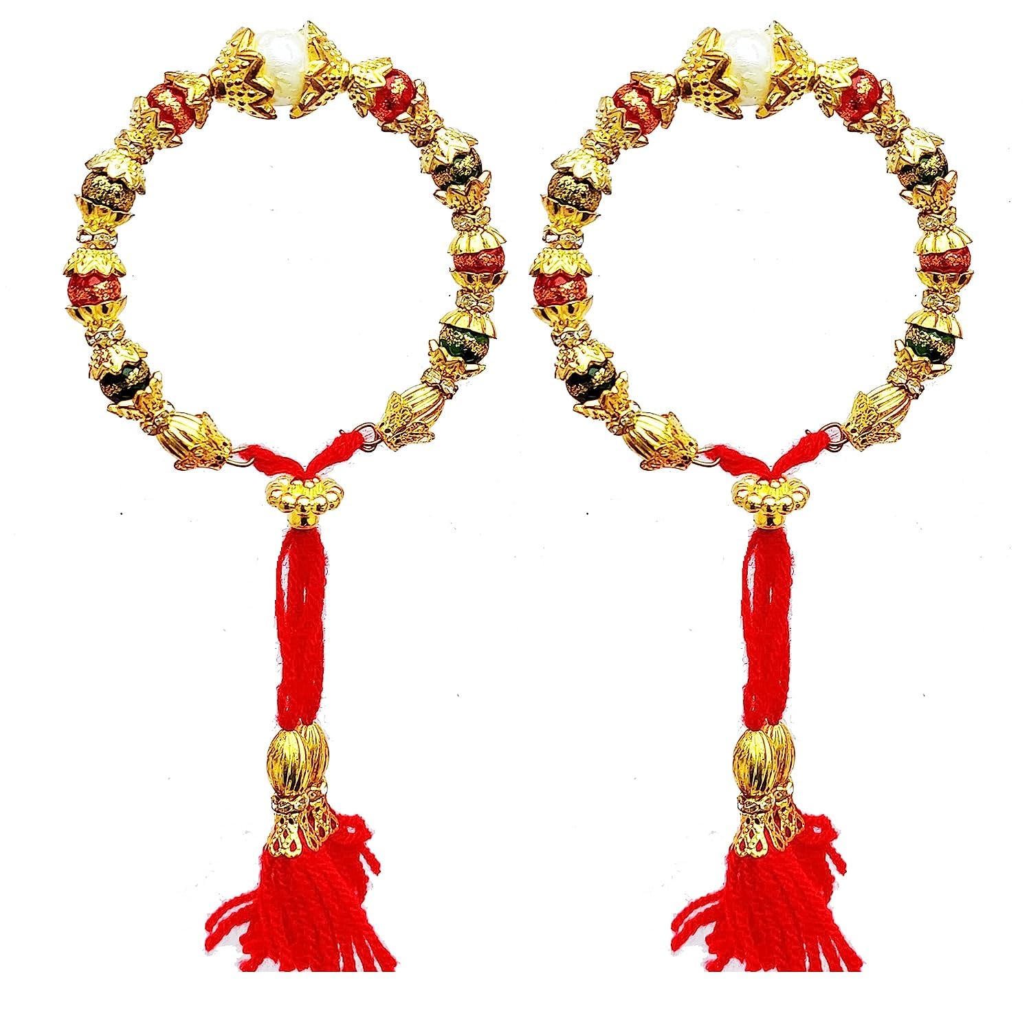 Forty Wings 2 pcs Bhabhi Bangle Chuda Rakhi Lumba For Brother And Bhabhi Rakhi Gift For Brother Bhaiya Bhabhi Rakhi Set (B0CBCPNJKT) Amazon Price History, Amazon Price Tracker