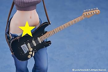 ギター型キャラクター フィギュア Amazon.co.jp: LOVELY Guitar Girl Illustrated by Hitomio Shikuroku