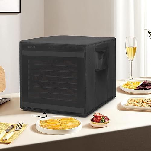 Miniatura 7 de Funda para deshidratador Cosori 10 bandejas para deshidratador de alimentos, cubiertas a prueba de polvo, cubiertas impermeables para