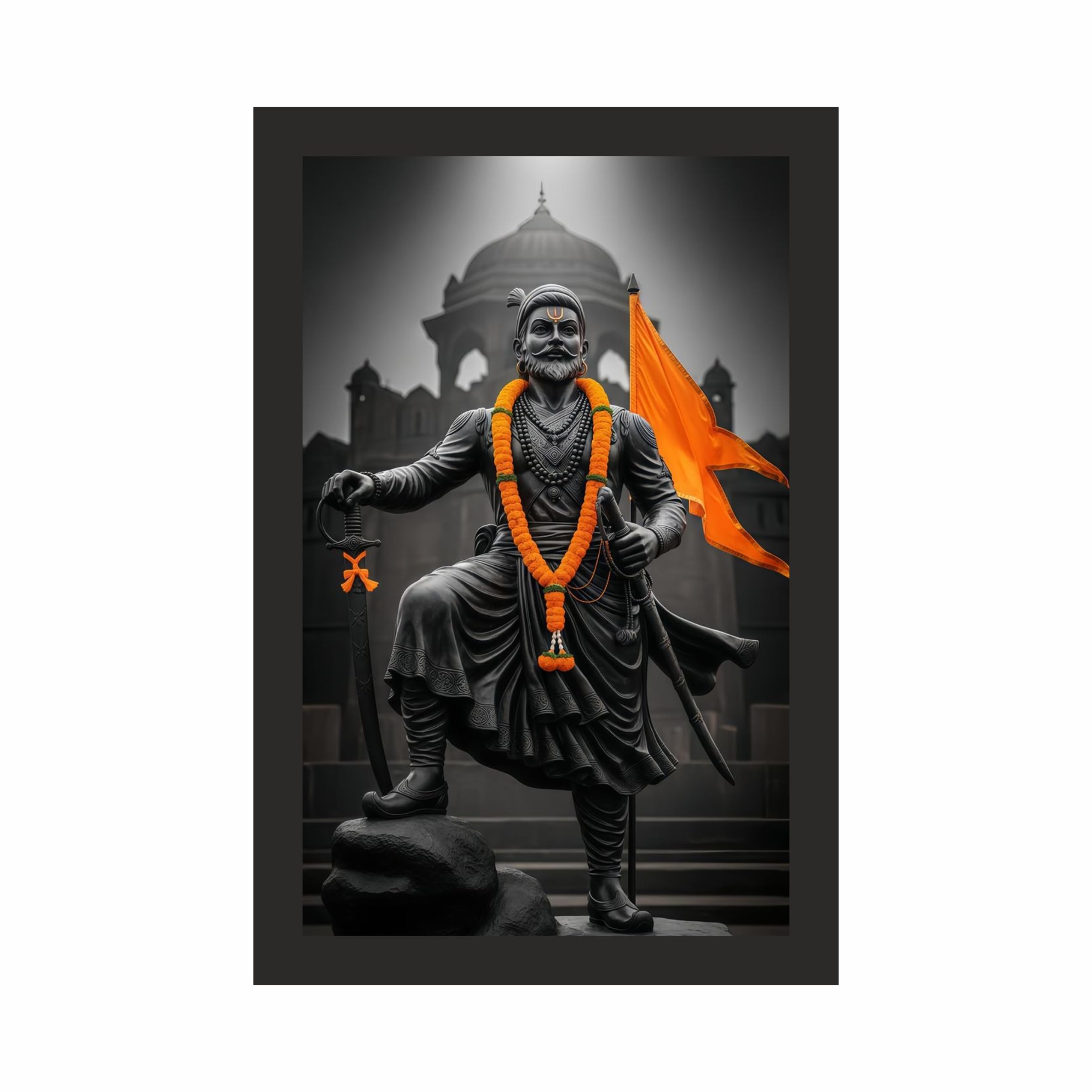 Royal Warrior Statue Wall Art – view 3