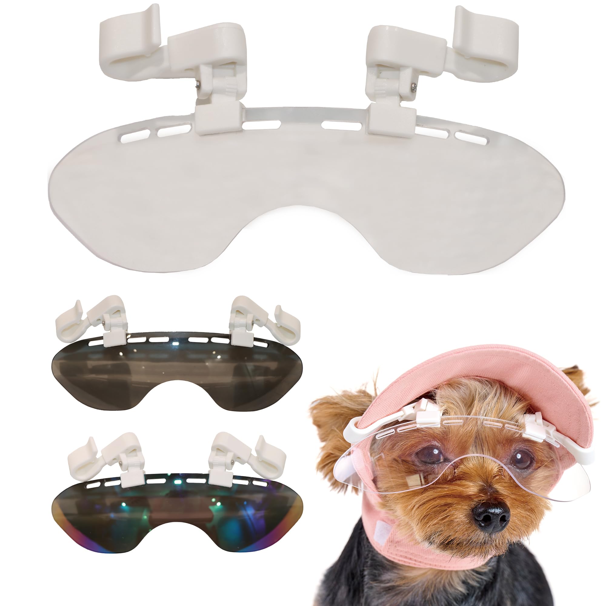 Amazon | 【LIFELIKE公式】キャップクリップサングラス 犬 ドッグ