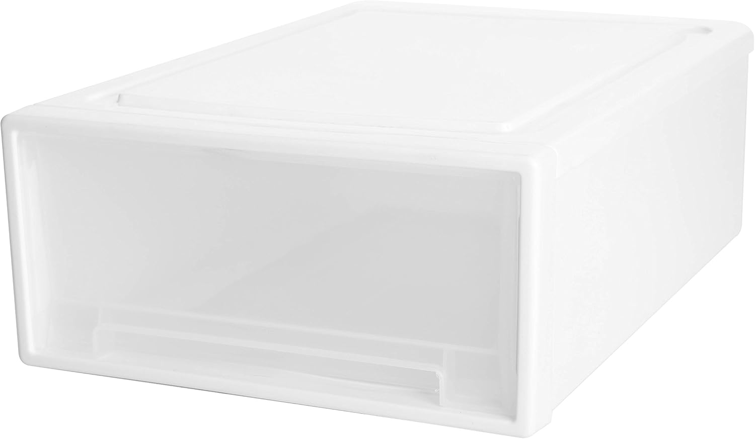 WitHome Clothes Stacking Drawer Pulls White Frame with