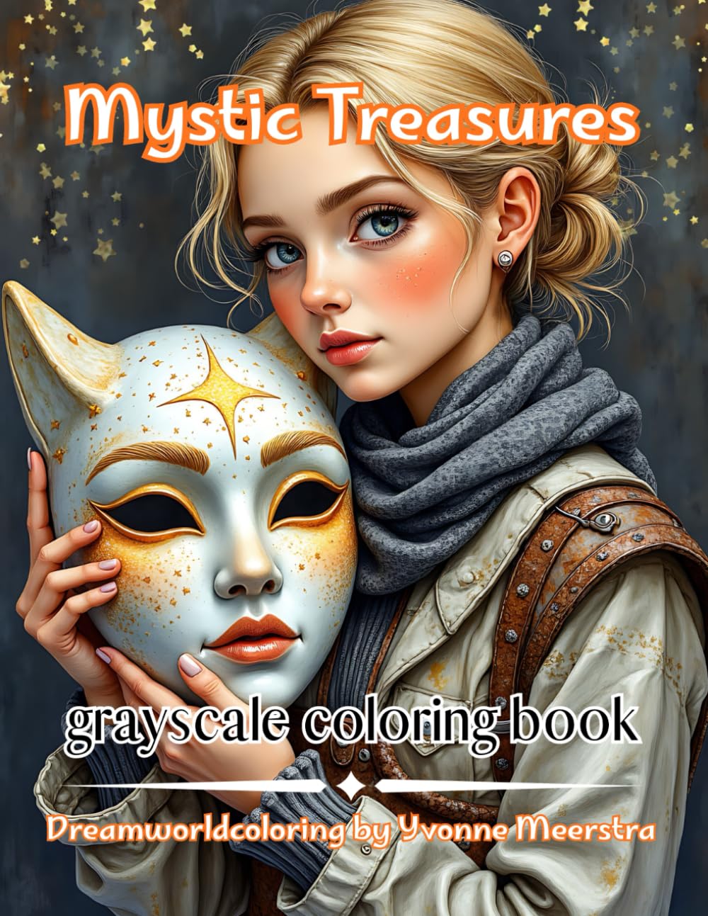 Mystic Treasures: A Grayscale Journey of Enchanted Portraits, Luminous Artifacts & Timeless Fantasy