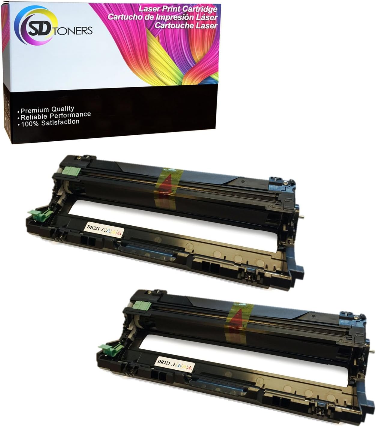 SD Toners 2PK DR221 DR221CL DR221CL Replacement Drum Unit