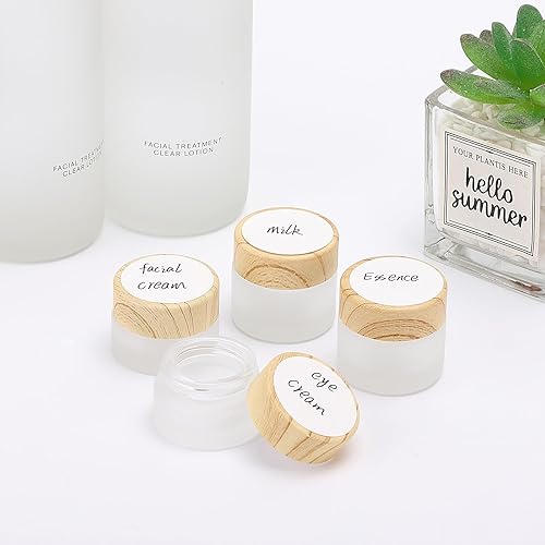 Miniatura 4 de 10 hojas (540 piezas) etiquetas adhesivas redondas en blanco de 1.2 pulgadas, etiquetas blancas extraíbles, etiquetas adhesivas de puntos