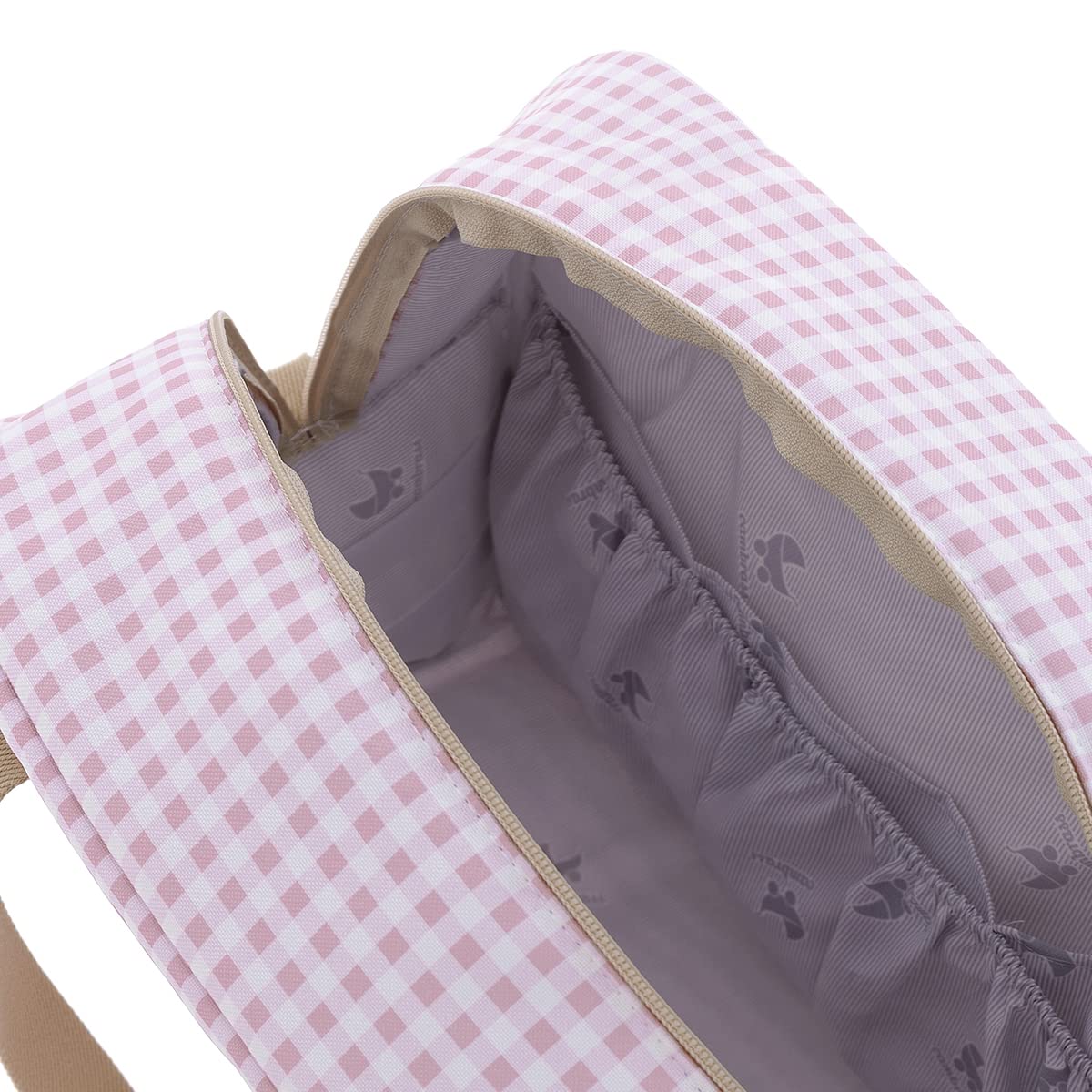 Cambrass Bolso Maternal Prome Vichy - Rosa